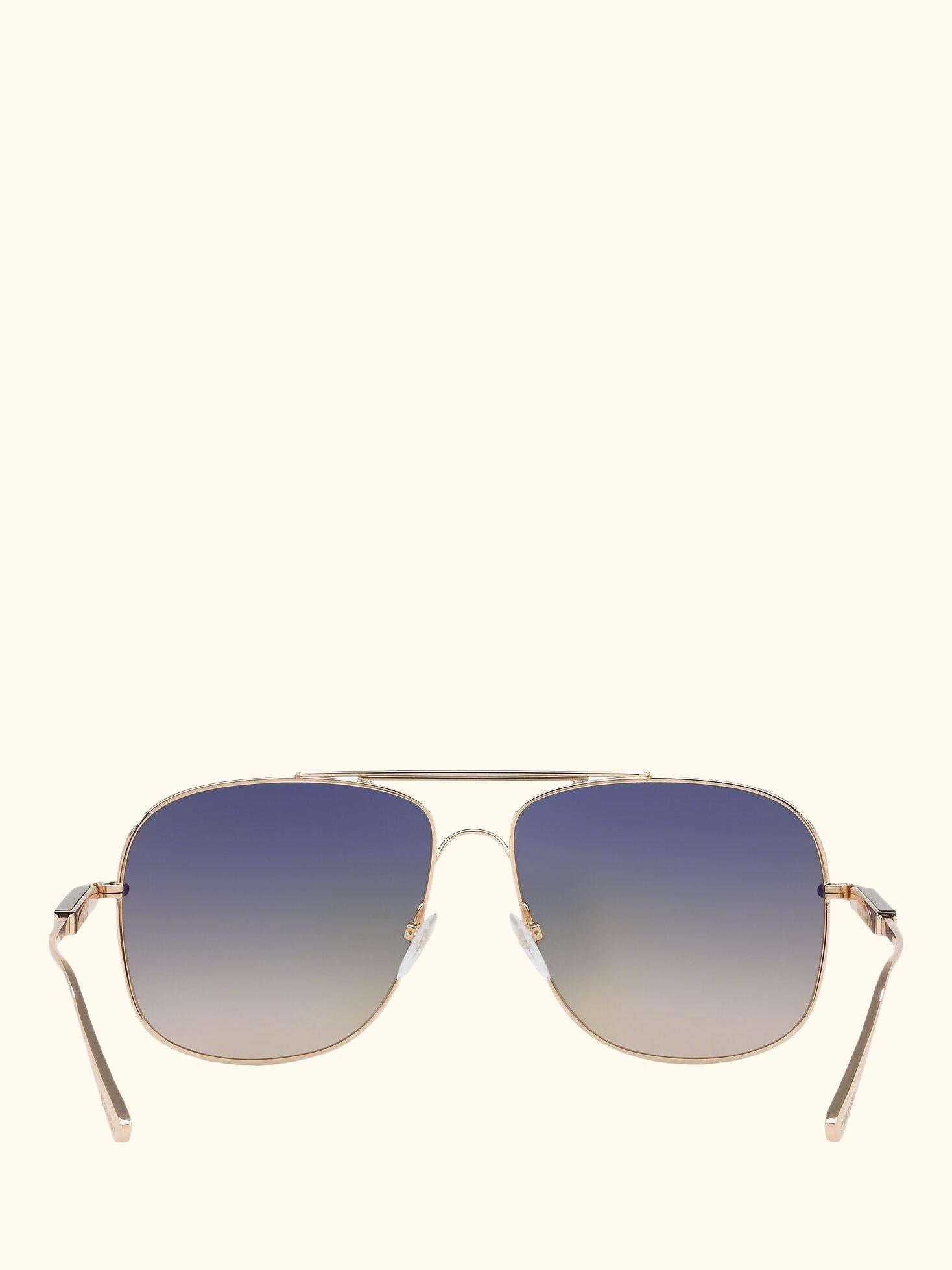 FT0669 Men's Square Sunglasses, Rose Gold/Grey Gradient