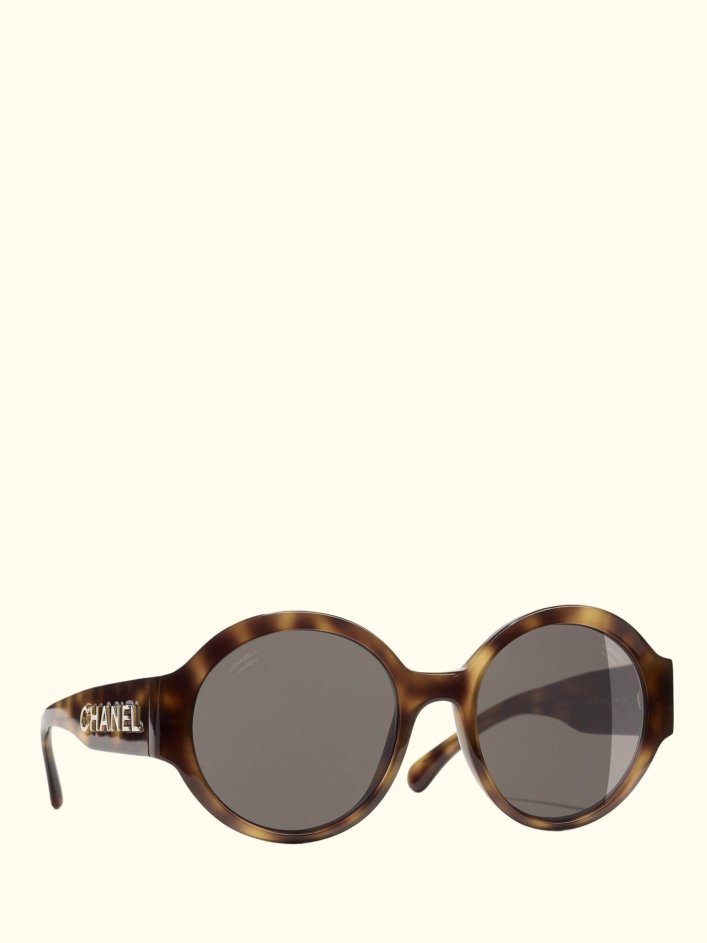 Oval Sunglasses CH5410 Havana/Brown