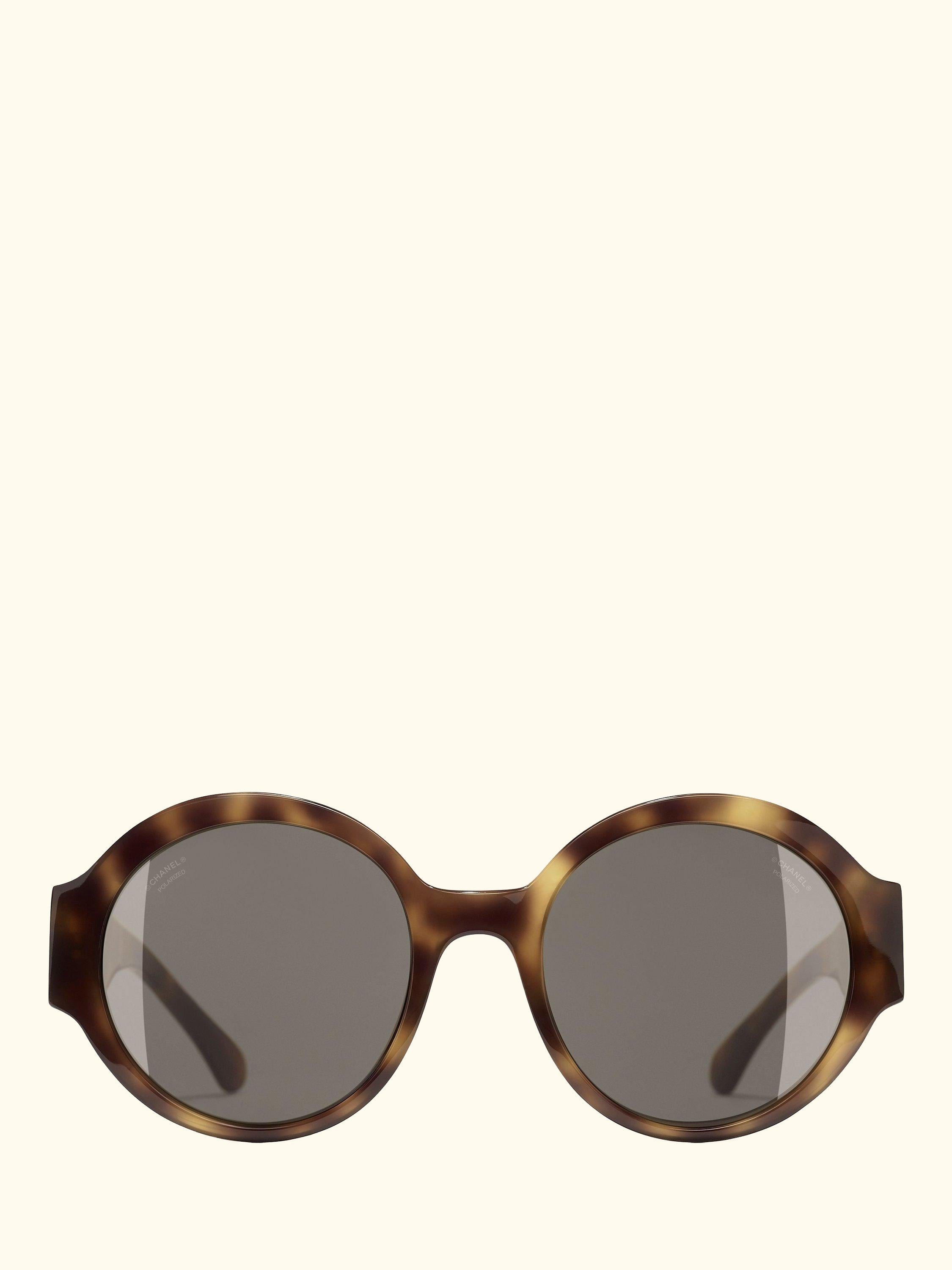 Oval Sunglasses CH5410 Havana/Brown