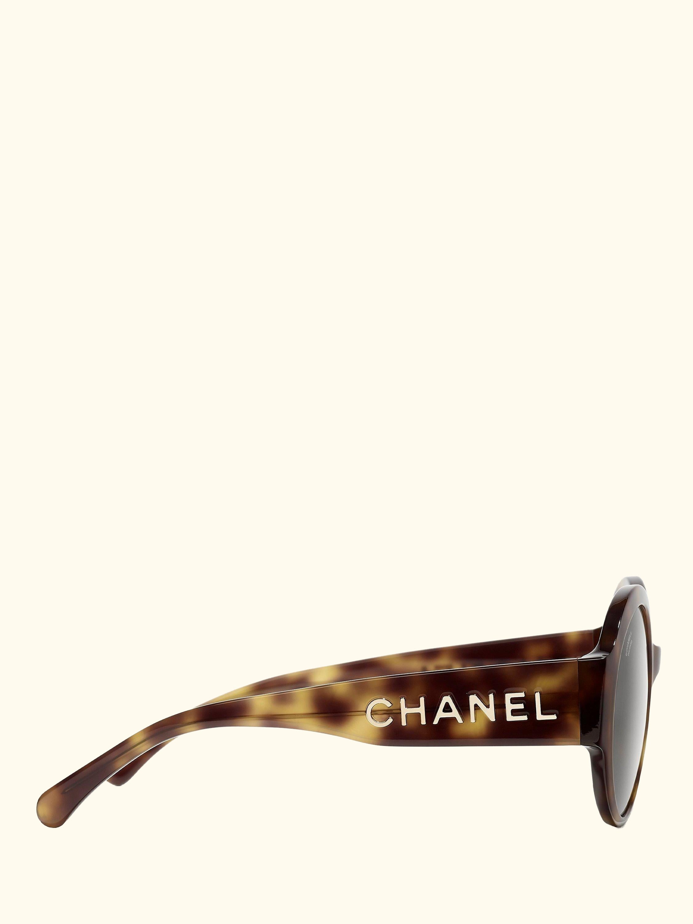 Oval Sunglasses CH5410 Havana/Brown
