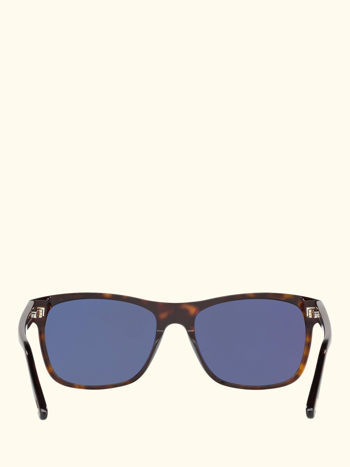 FT0698 Men's Giulio Polarised Square Sunglasses, Tortoise/Grey