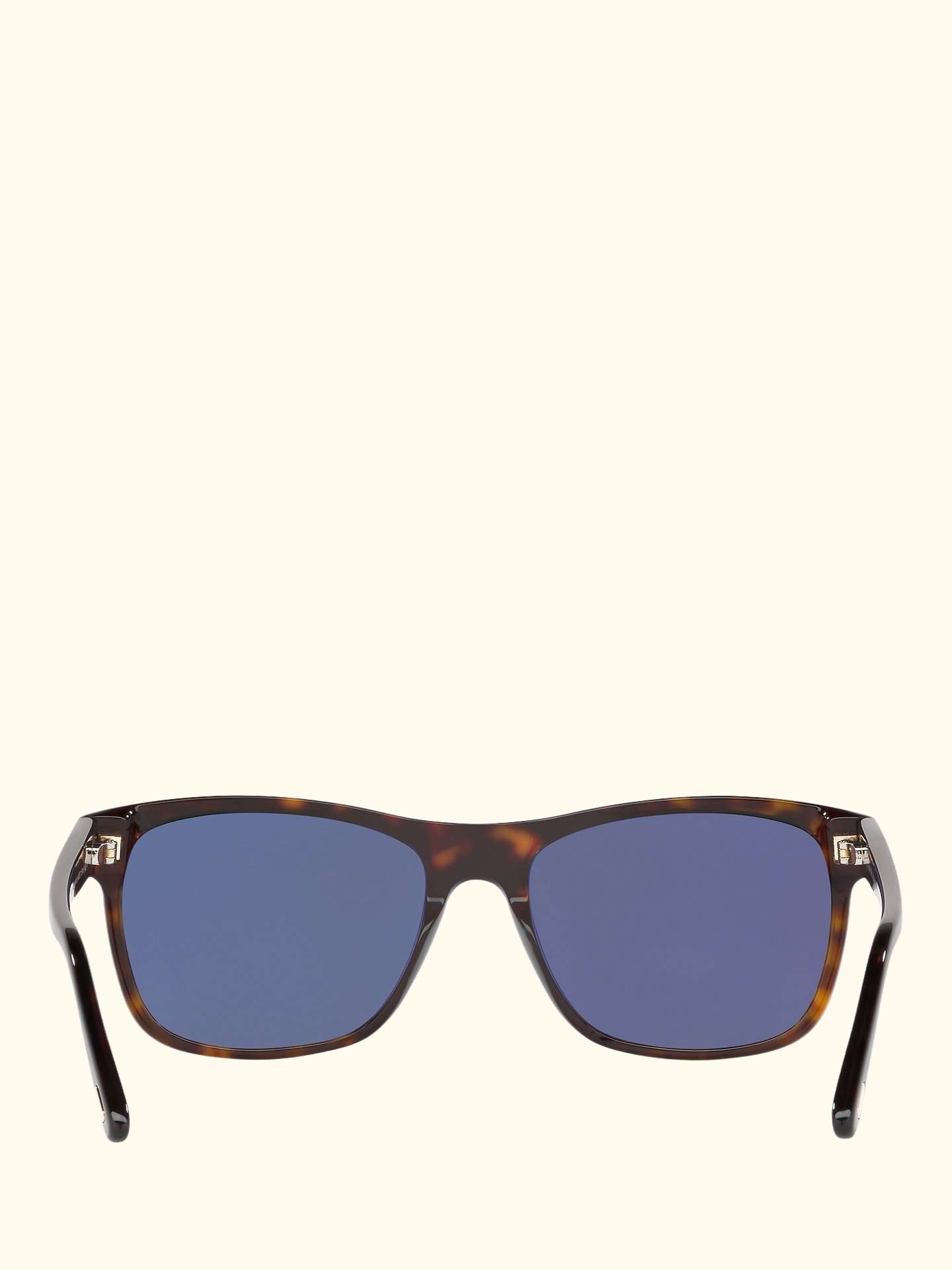 FT0698 Men's Giulio Polarised Square Sunglasses, Tortoise/Grey