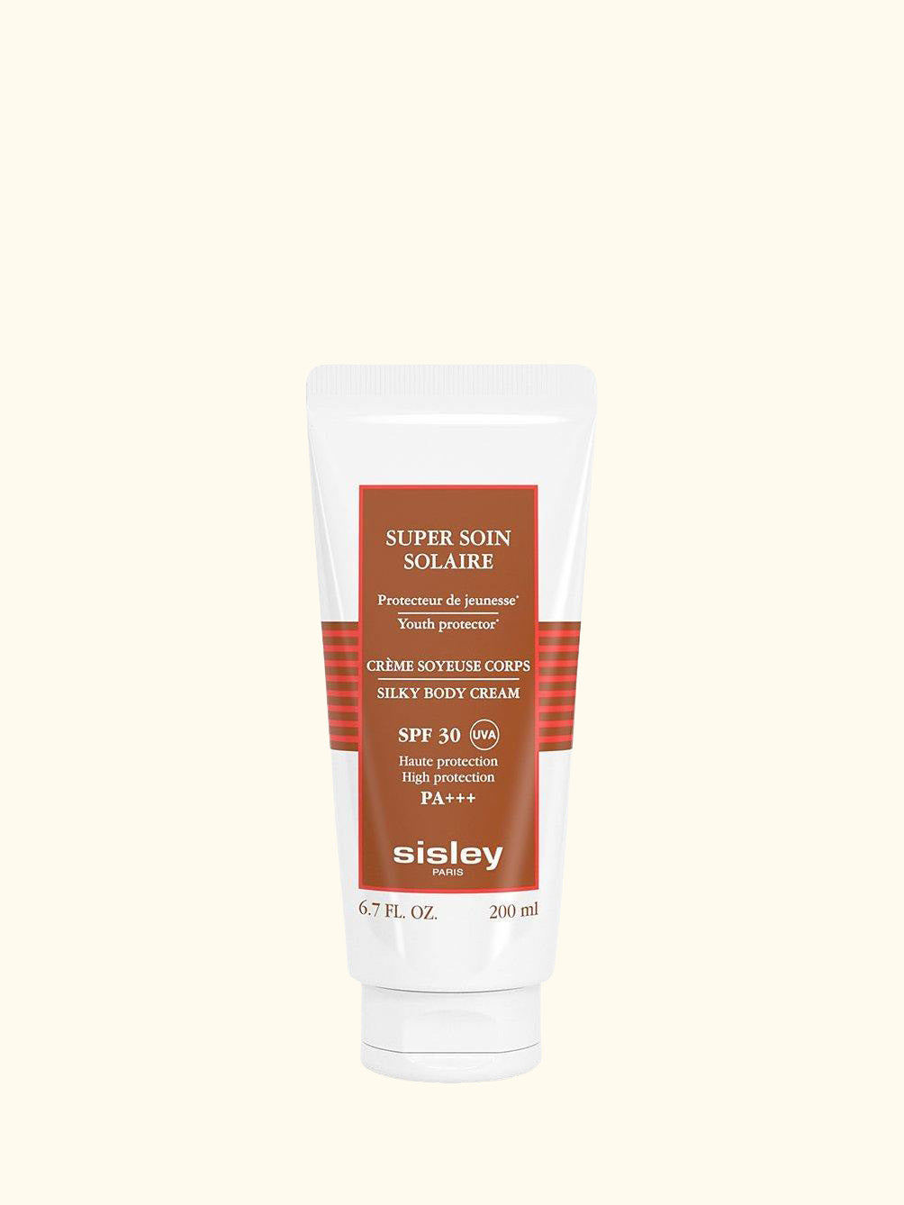 Super Soin Solaire Silky Body Cream SPF 30, 200ml