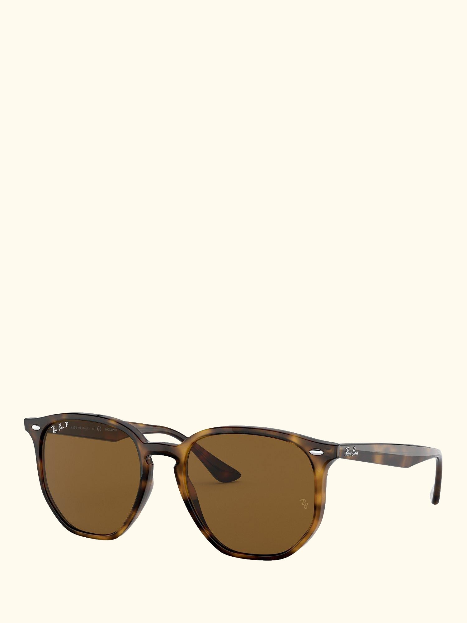 RB4306 Unisex Polarised Sunglasses, Havana/Brown