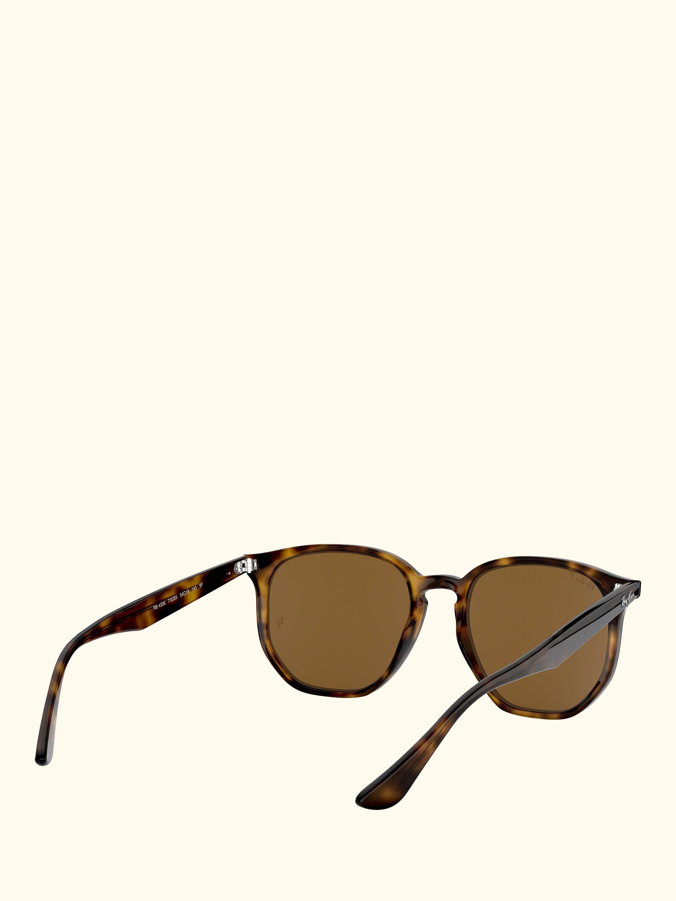 RB4306 Unisex Polarised Sunglasses, Havana/Brown