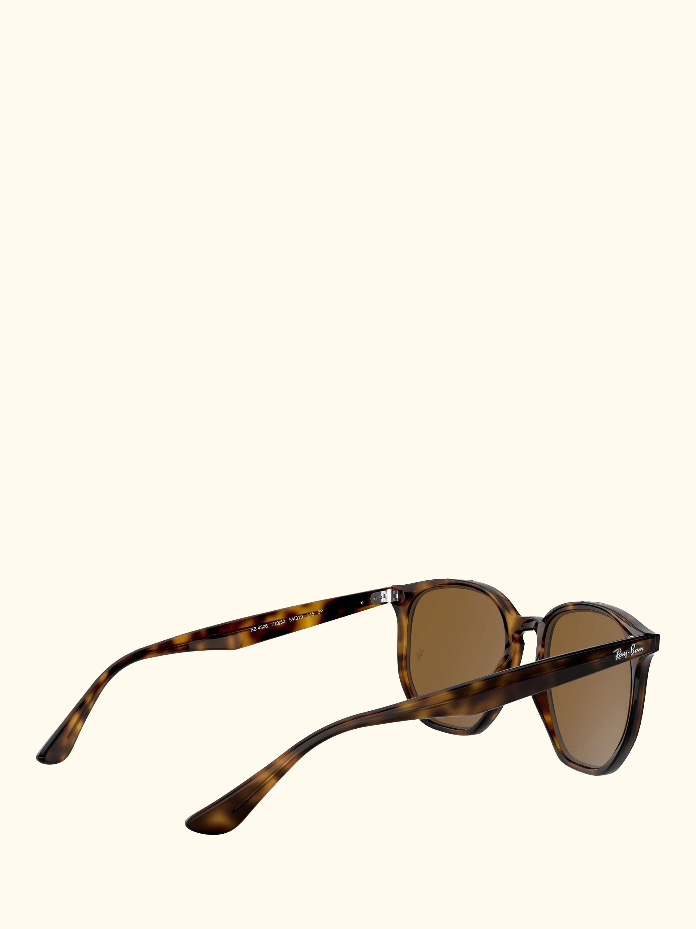 RB4306 Unisex Polarised Sunglasses, Havana/Brown