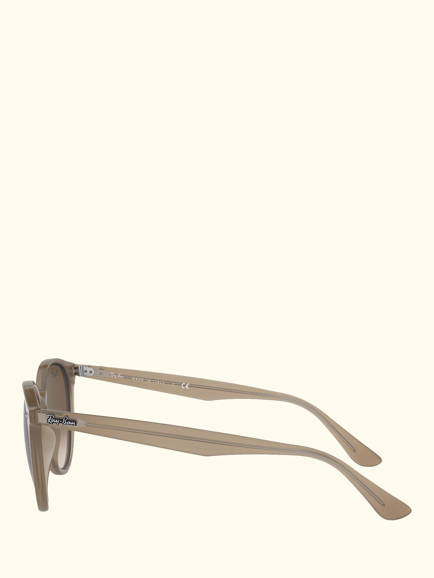 RB4305 Unisex Oval Sunglasses, Opal Beige/Brown Gradient