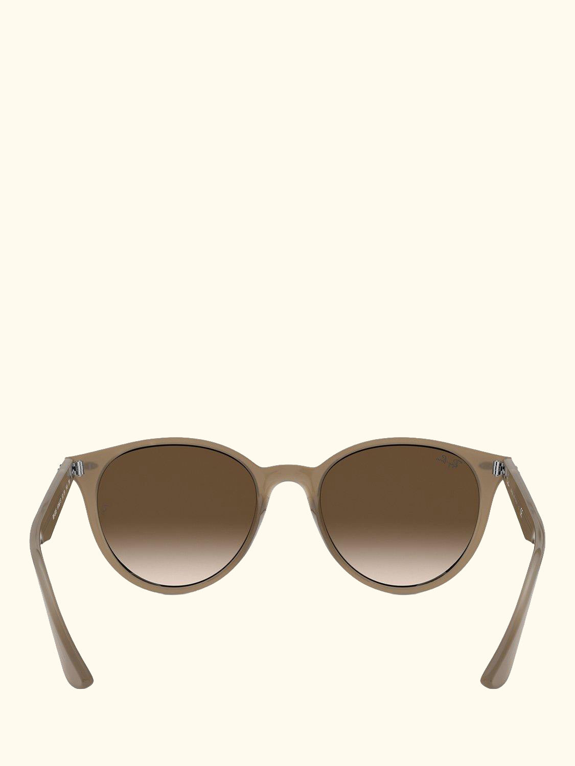 RB4305 Unisex Oval Sunglasses, Opal Beige/Brown Gradient