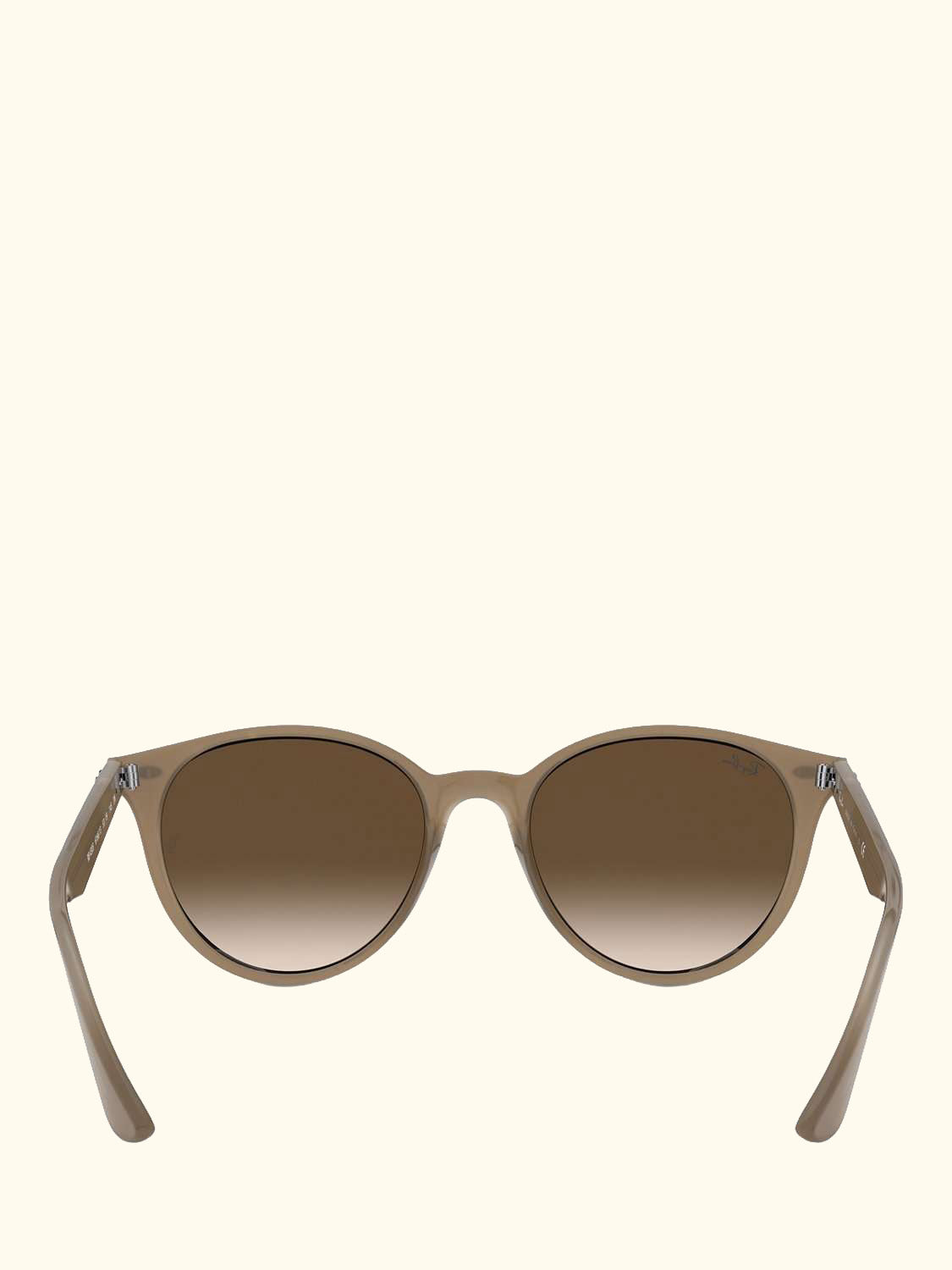RB4305 Unisex Oval Sunglasses, Opal Beige/Brown Gradient
