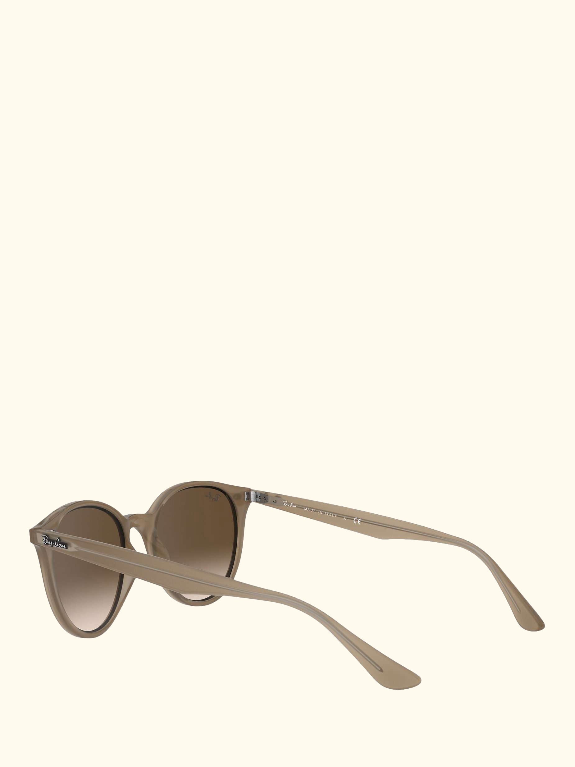 RB4305 Unisex Oval Sunglasses, Opal Beige/Brown Gradient