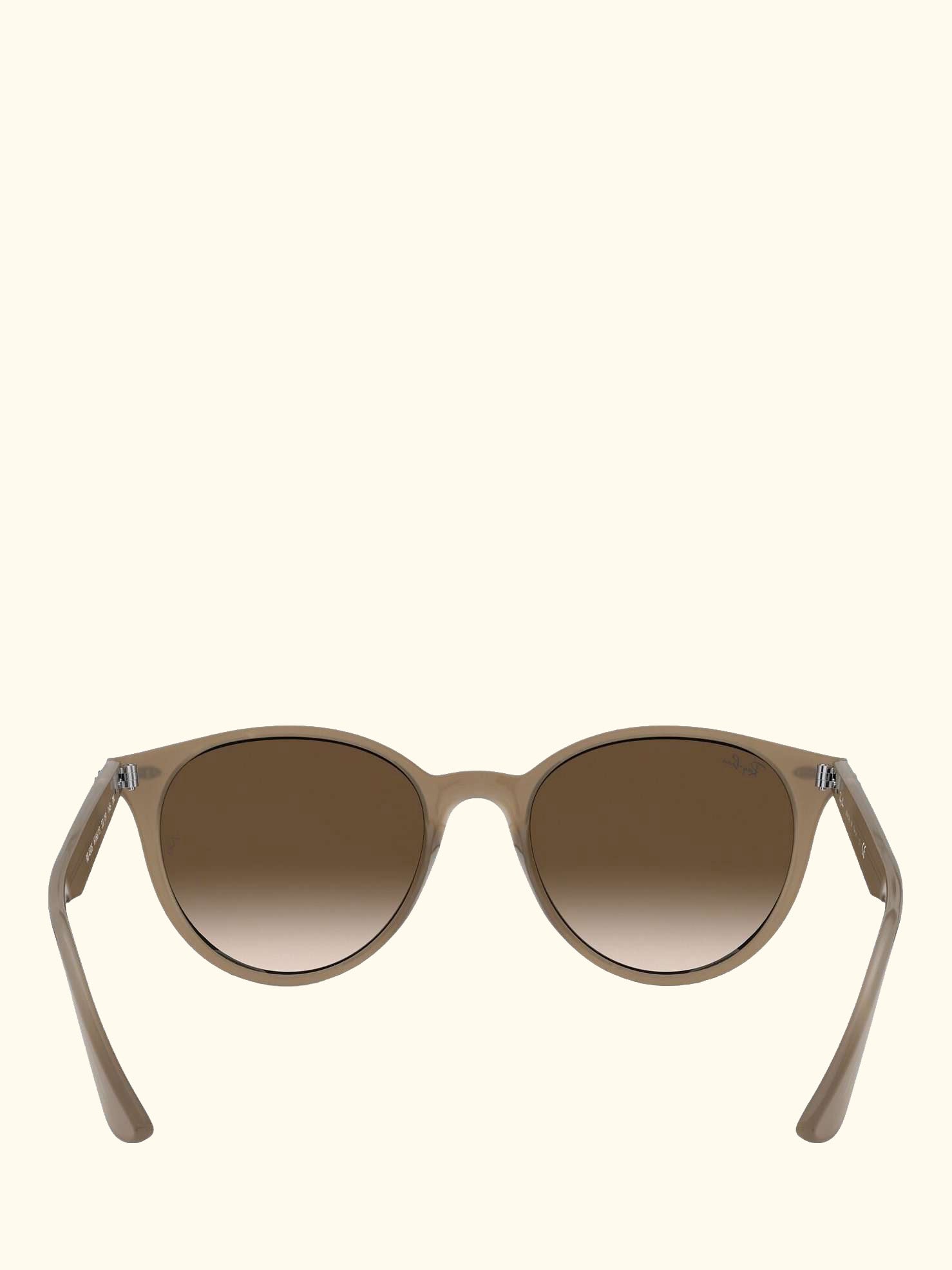 RB4305 Unisex Oval Sunglasses, Opal Beige/Brown Gradient