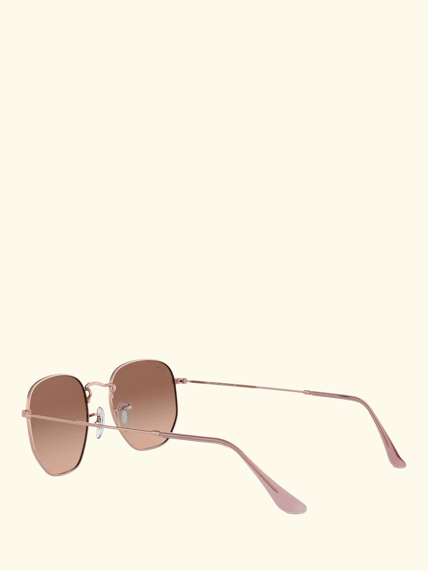RB3548N Unisex Hexagonal Sunglasses, Copper/Brown Gradient
