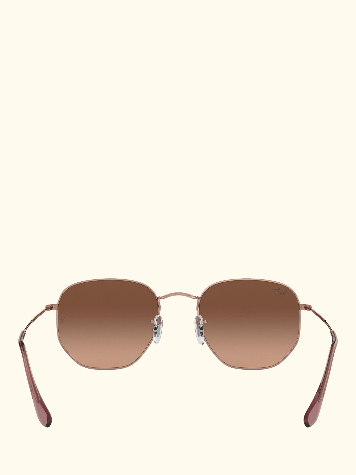RB3548N Unisex Hexagonal Sunglasses, Copper/Brown Gradient