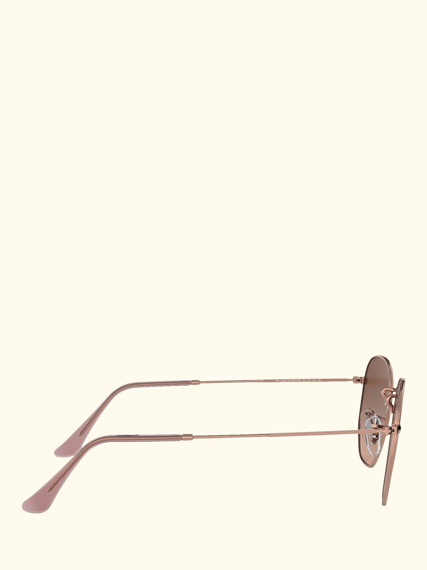 RB3548N Unisex Hexagonal Sunglasses, Copper/Brown Gradient