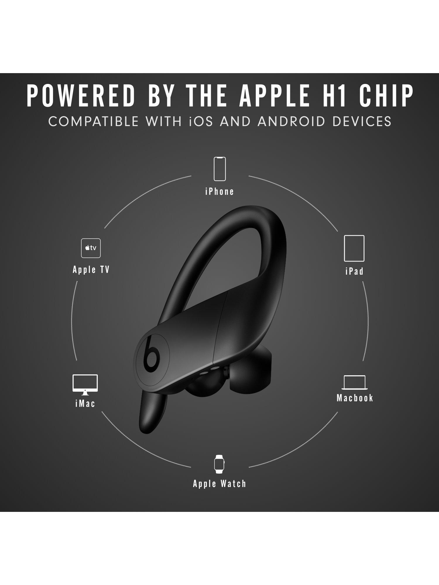 Powerbeats Pro True Wireless Bluetooth Open-Ear Sport Headphones with Mic/Remote