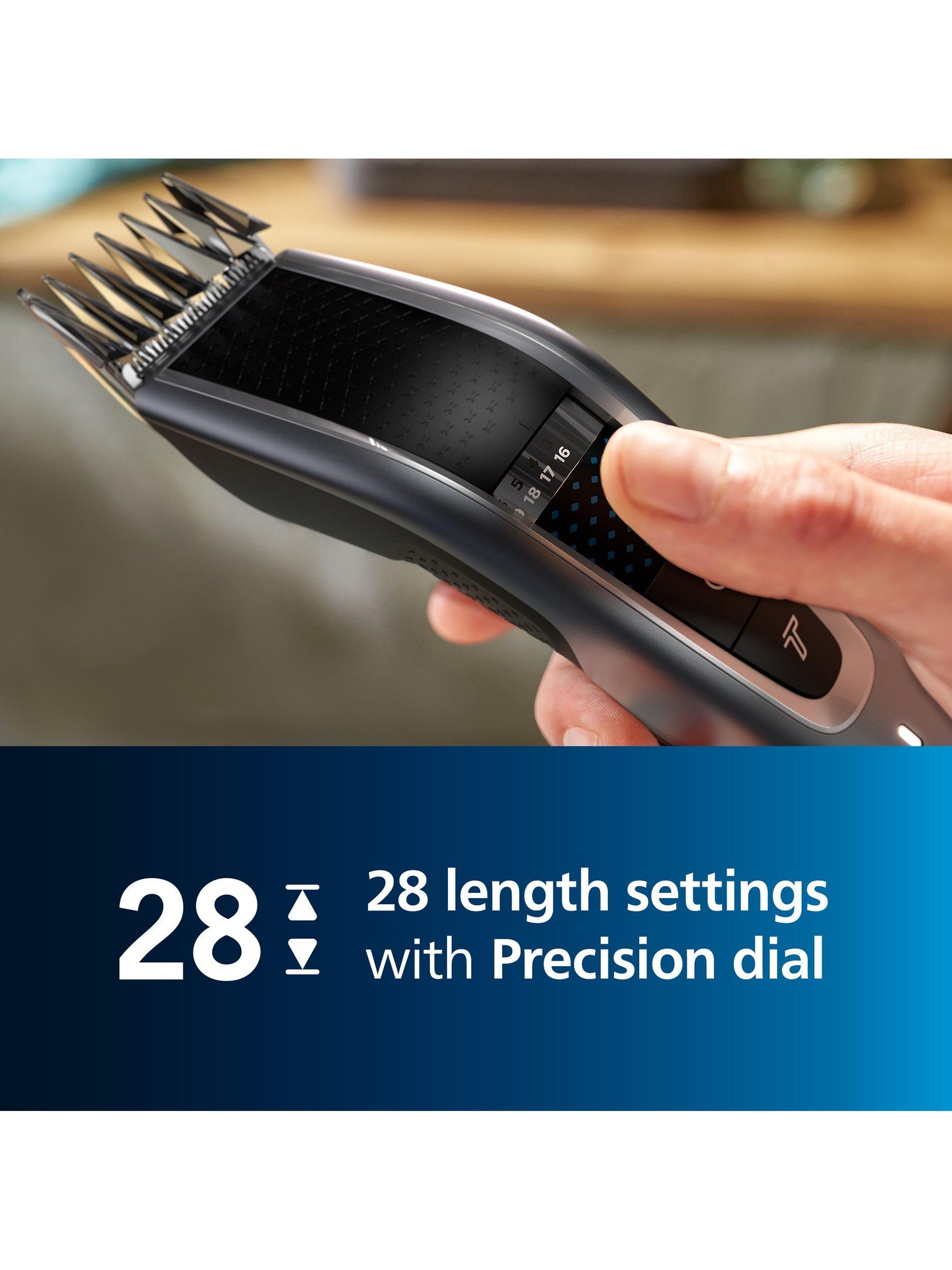 HC5630/13 Series 5000 Cordless Hair Clipper with Turbo Mode, Silver