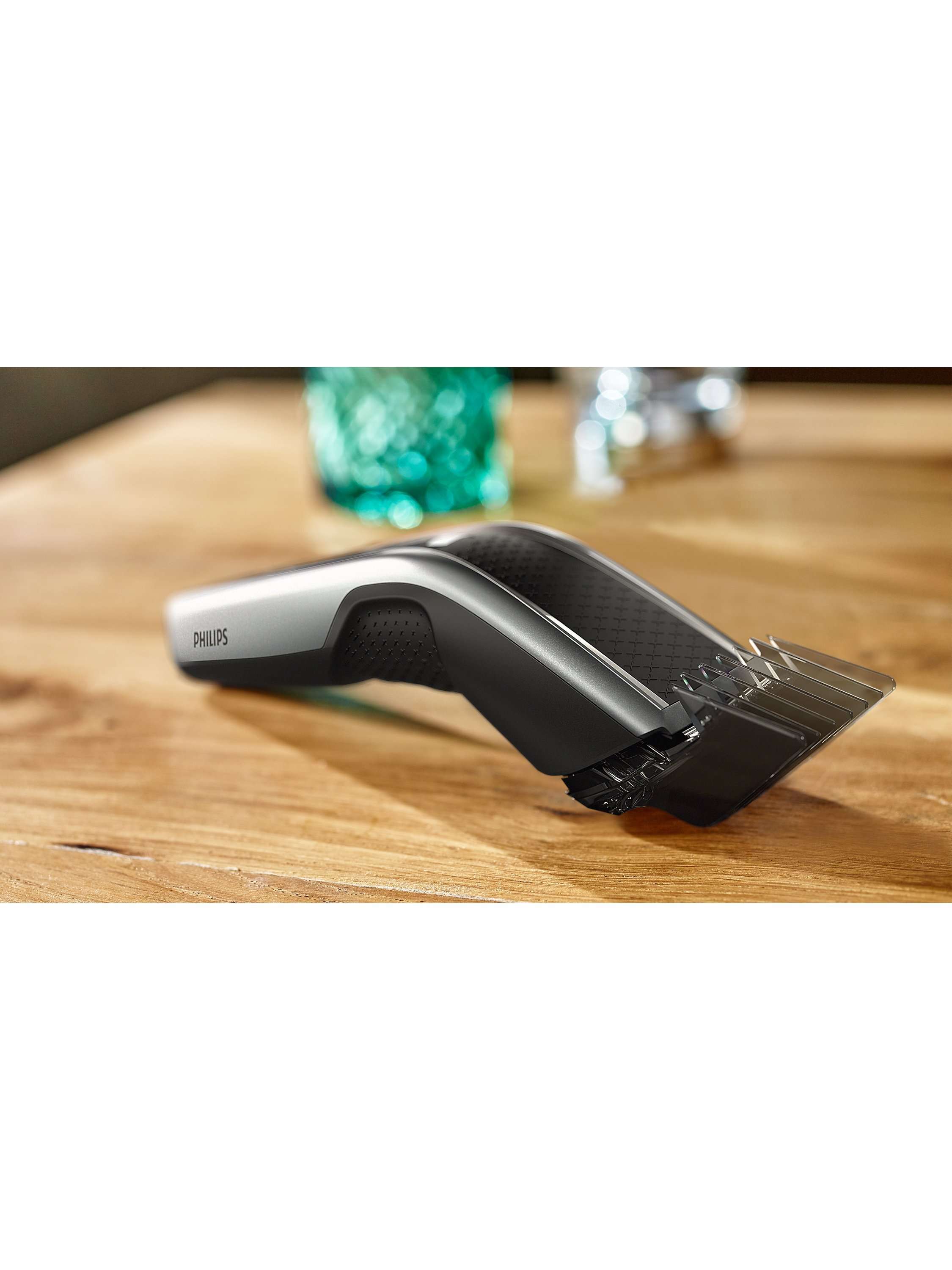 HC5630/13 Series 5000 Cordless Hair Clipper with Turbo Mode, Silver
