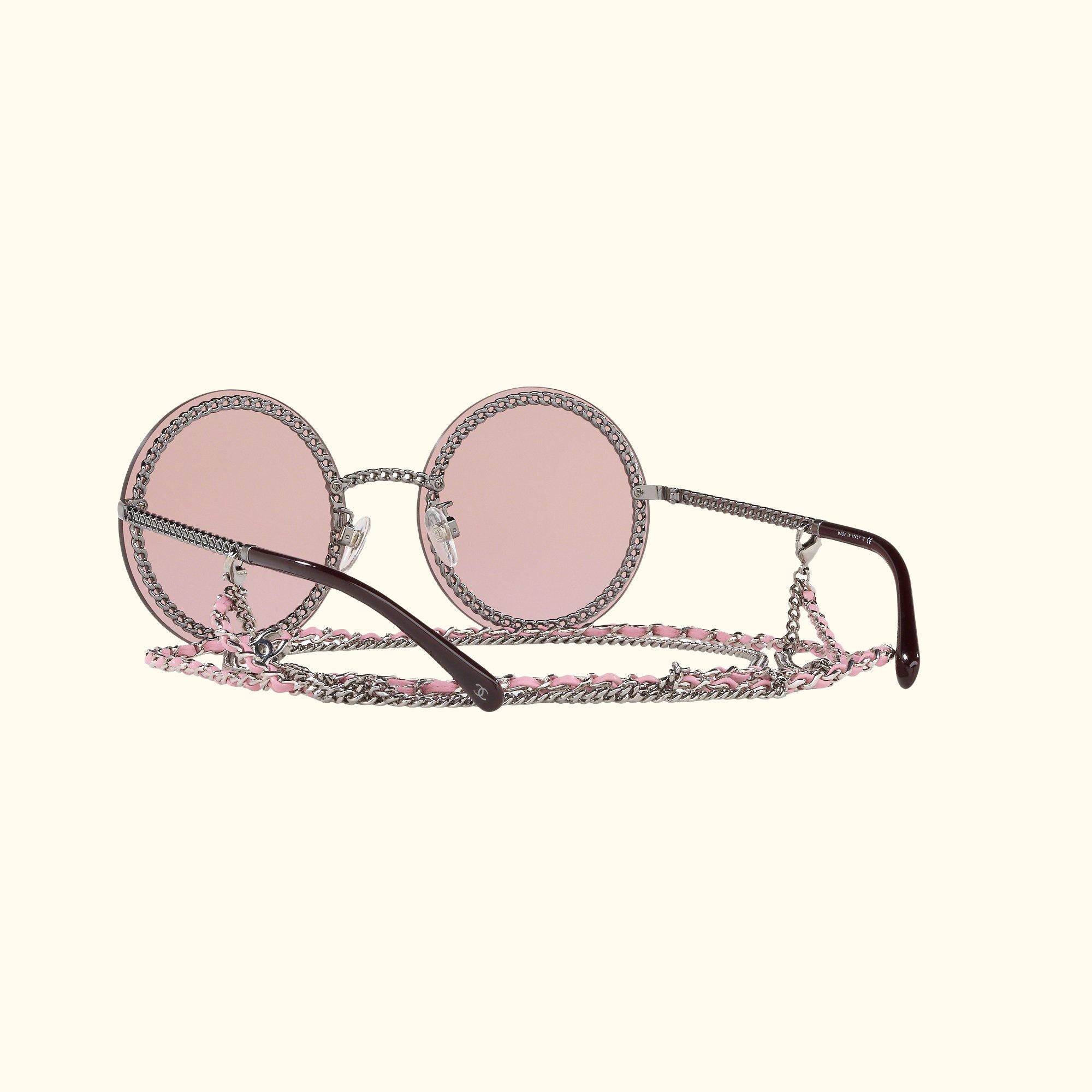 Round Sunglasses CH4245 Gunmetal/Rose