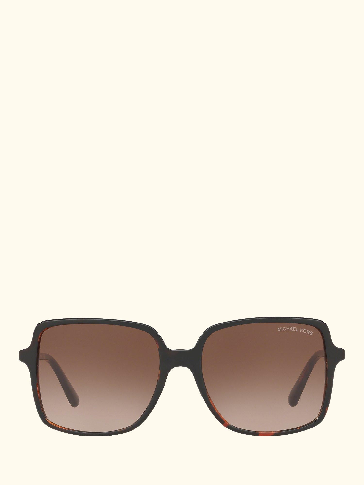 MK2098U Women's Isle of Palms Square Sunglasses, Tortoise/Brown Gradient