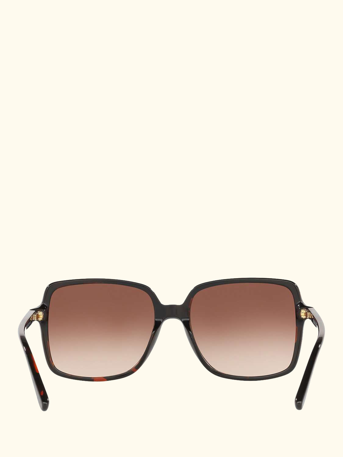MK2098U Women's Isle of Palms Square Sunglasses, Tortoise/Brown Gradient