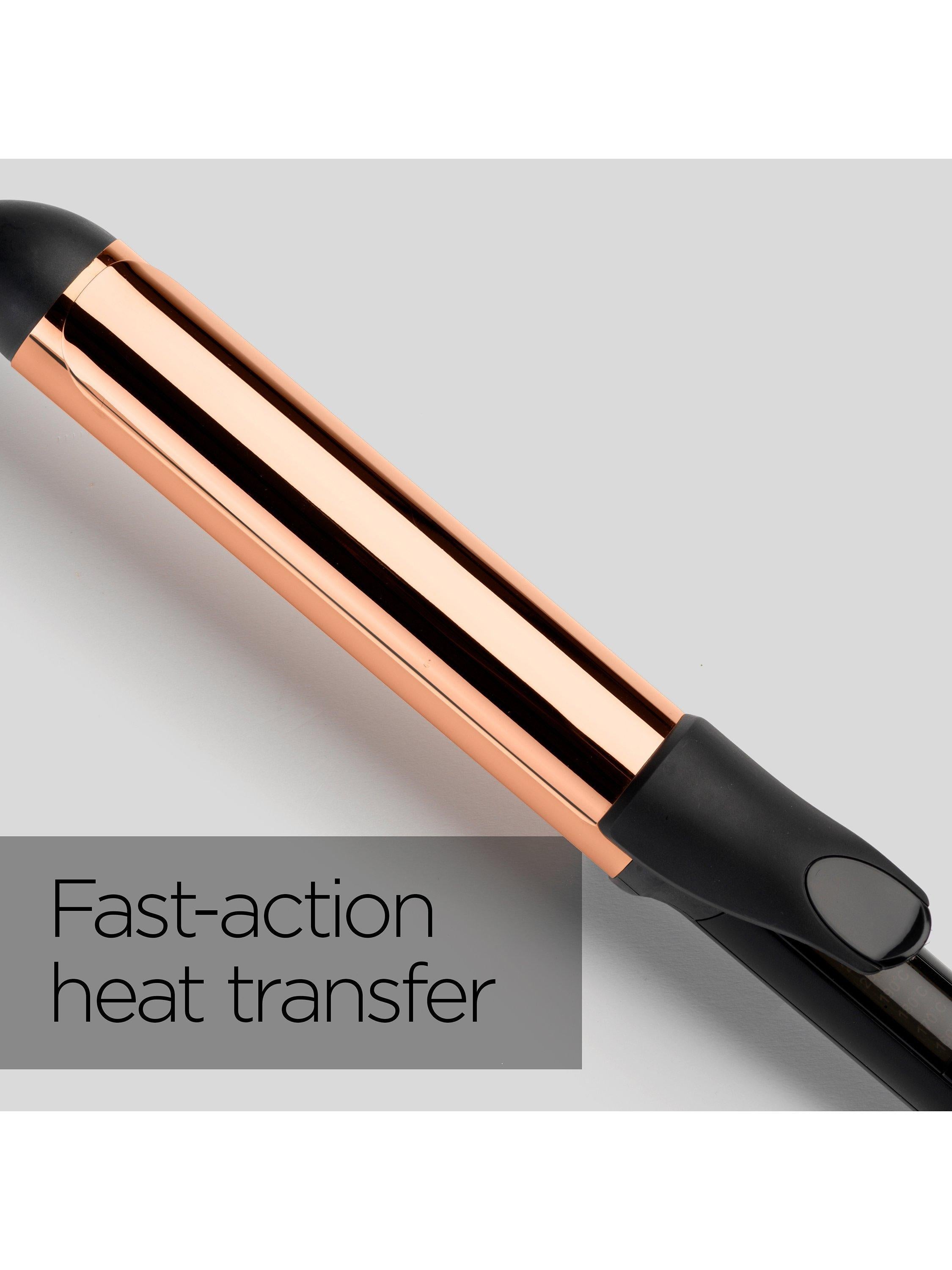 Titanium Brilliance Curls Hair Curler, Black