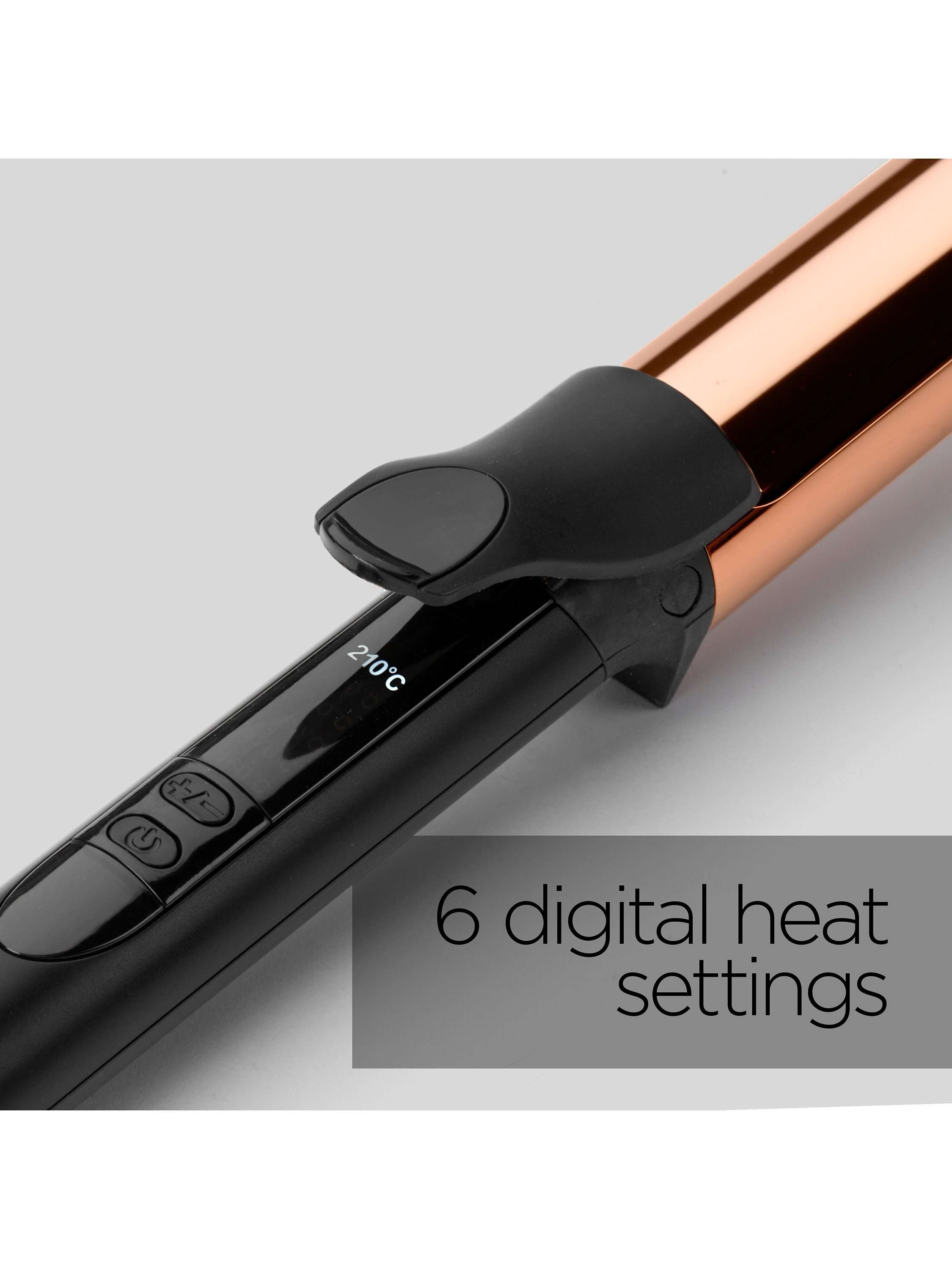 Titanium Brilliance Curls Hair Curler, Black