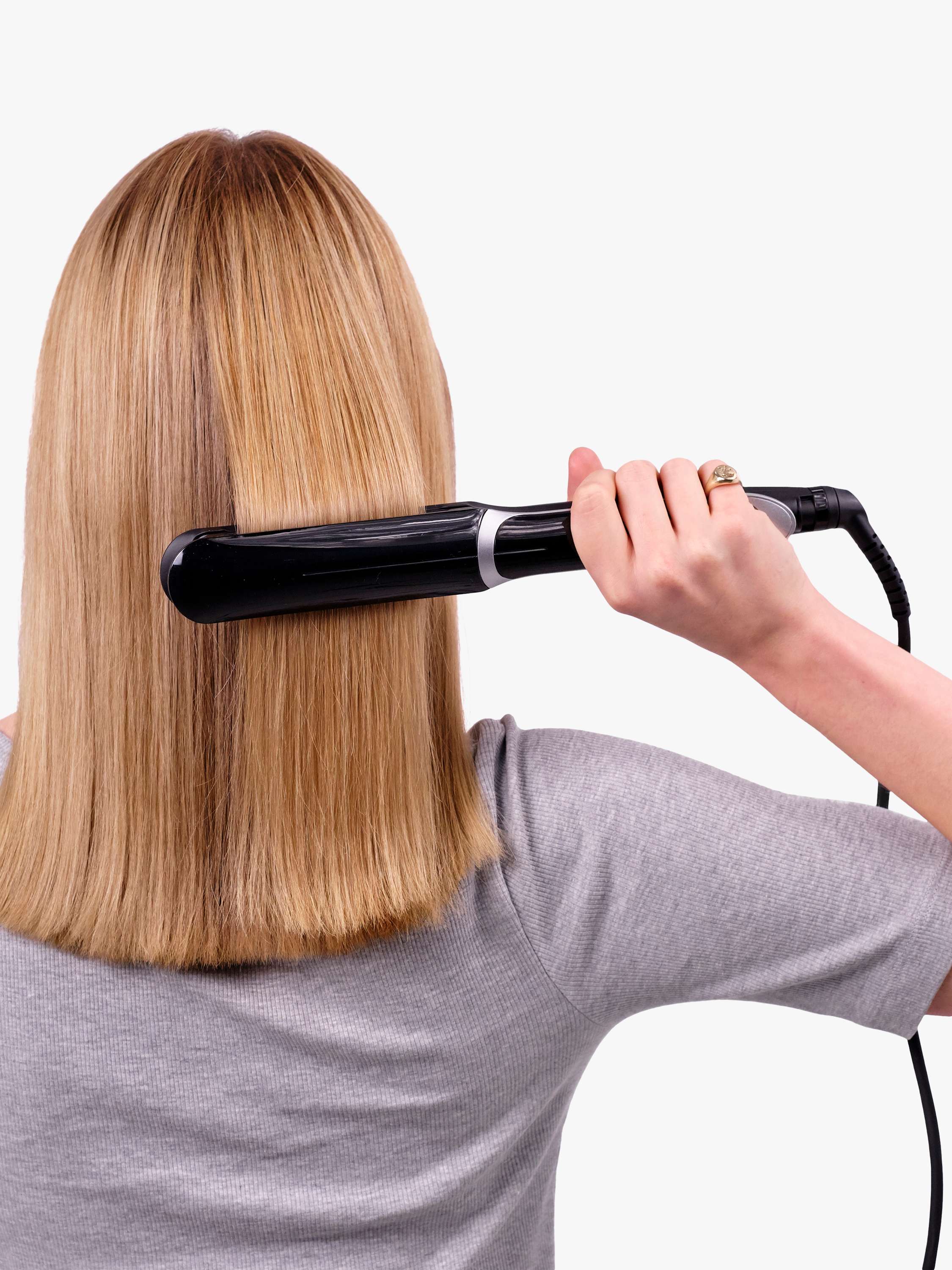 Super Smooth Wide Hair Straighteners, Black