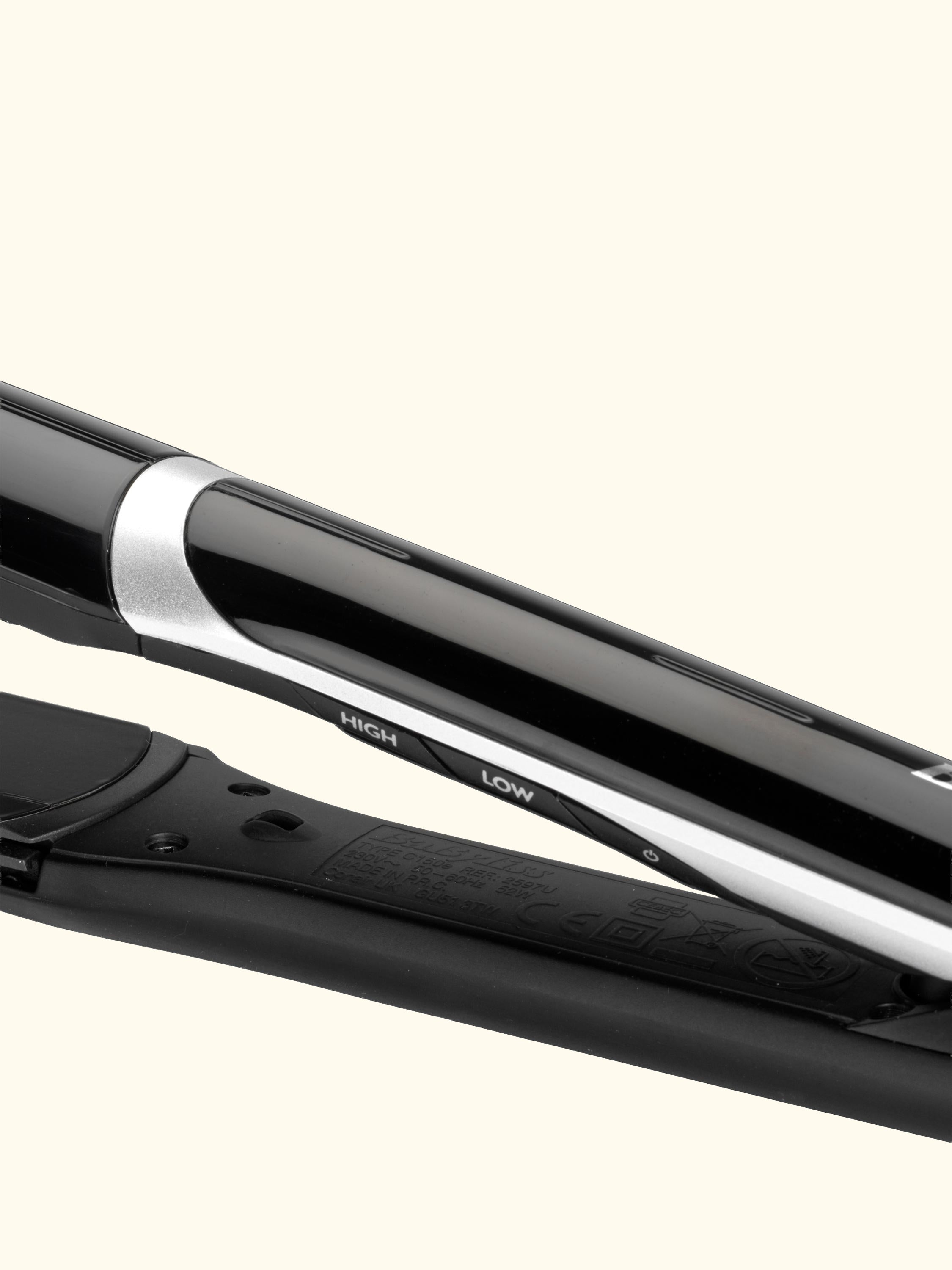 Super Smooth Wide Hair Straighteners, Black