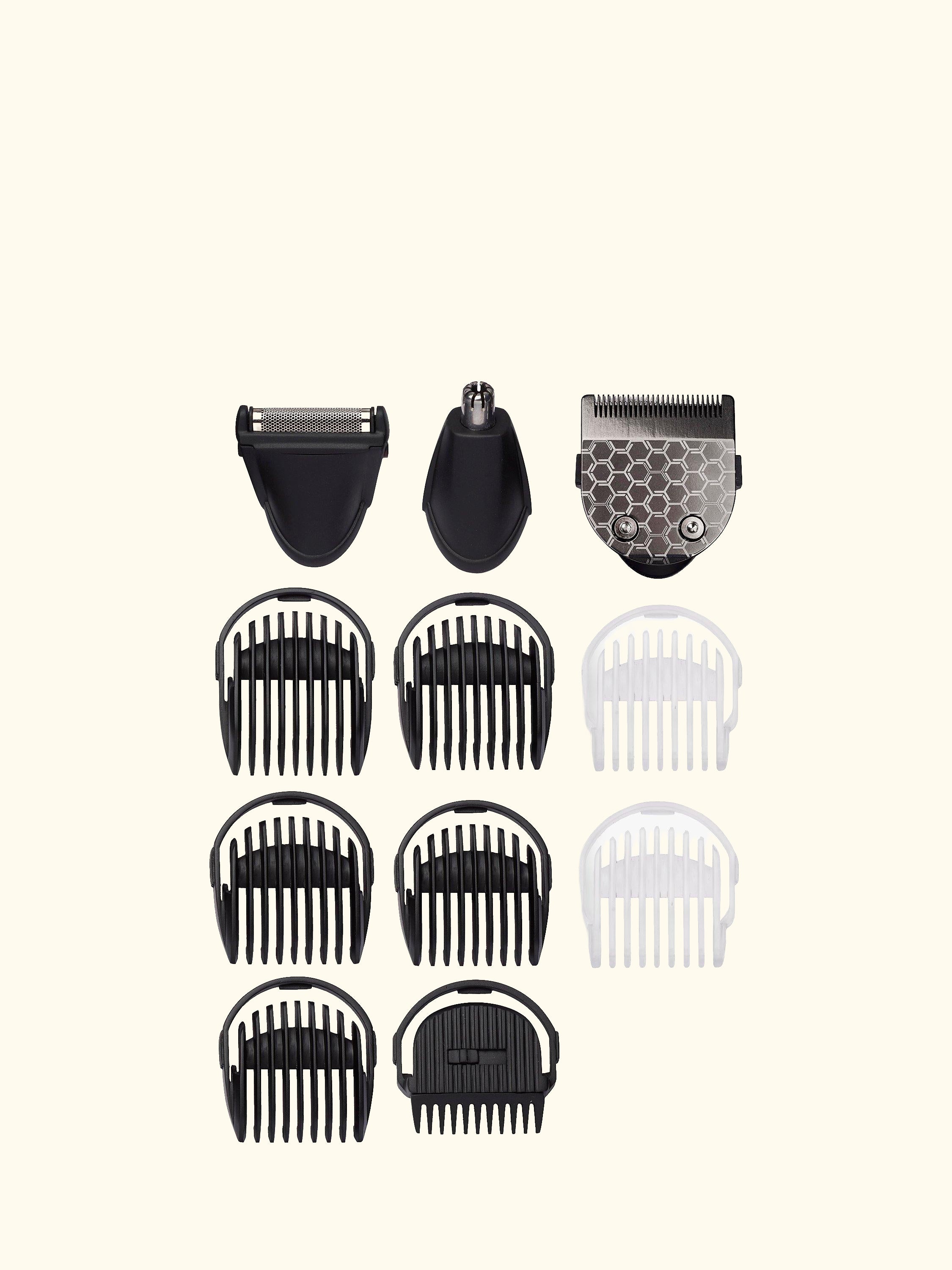 11-in-1 Carbon Titanium Multi Trimmer Kit, Black