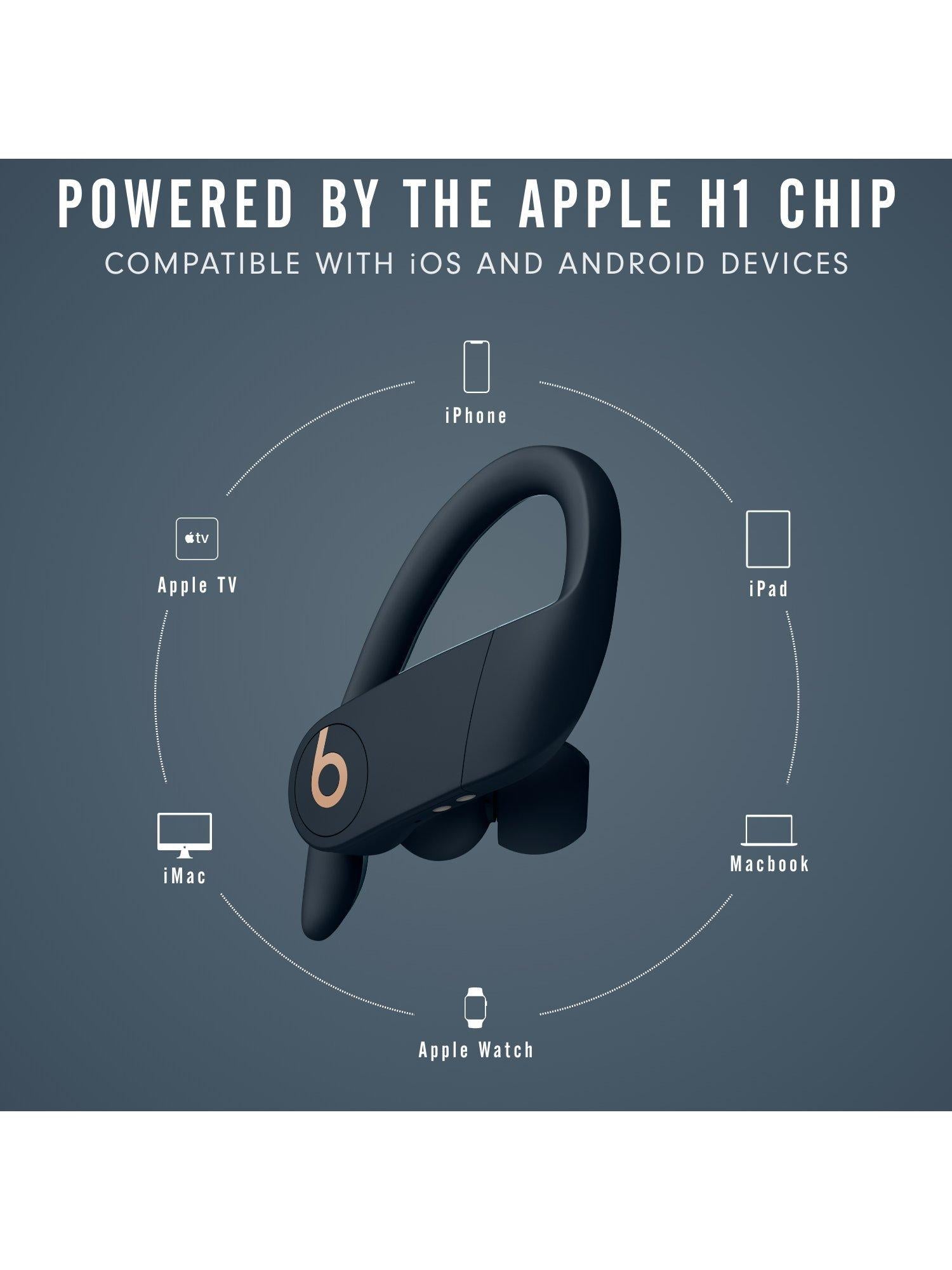 Powerbeats Pro True Wireless Bluetooth Open-Ear Sport Headphones with Mic/Remote