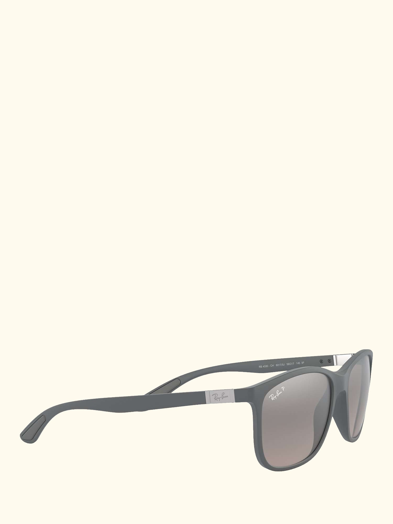 RB4330 Unisex Chromance Polarised Square Sunglasses