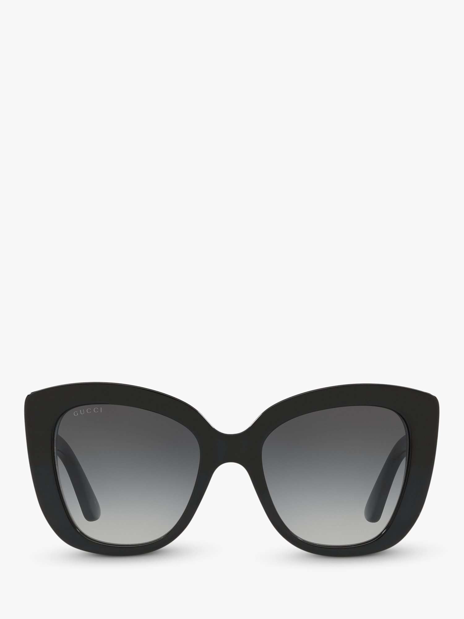 GC001150 Women's Cat's Eye Sunglasses, Black/Grey Gradient