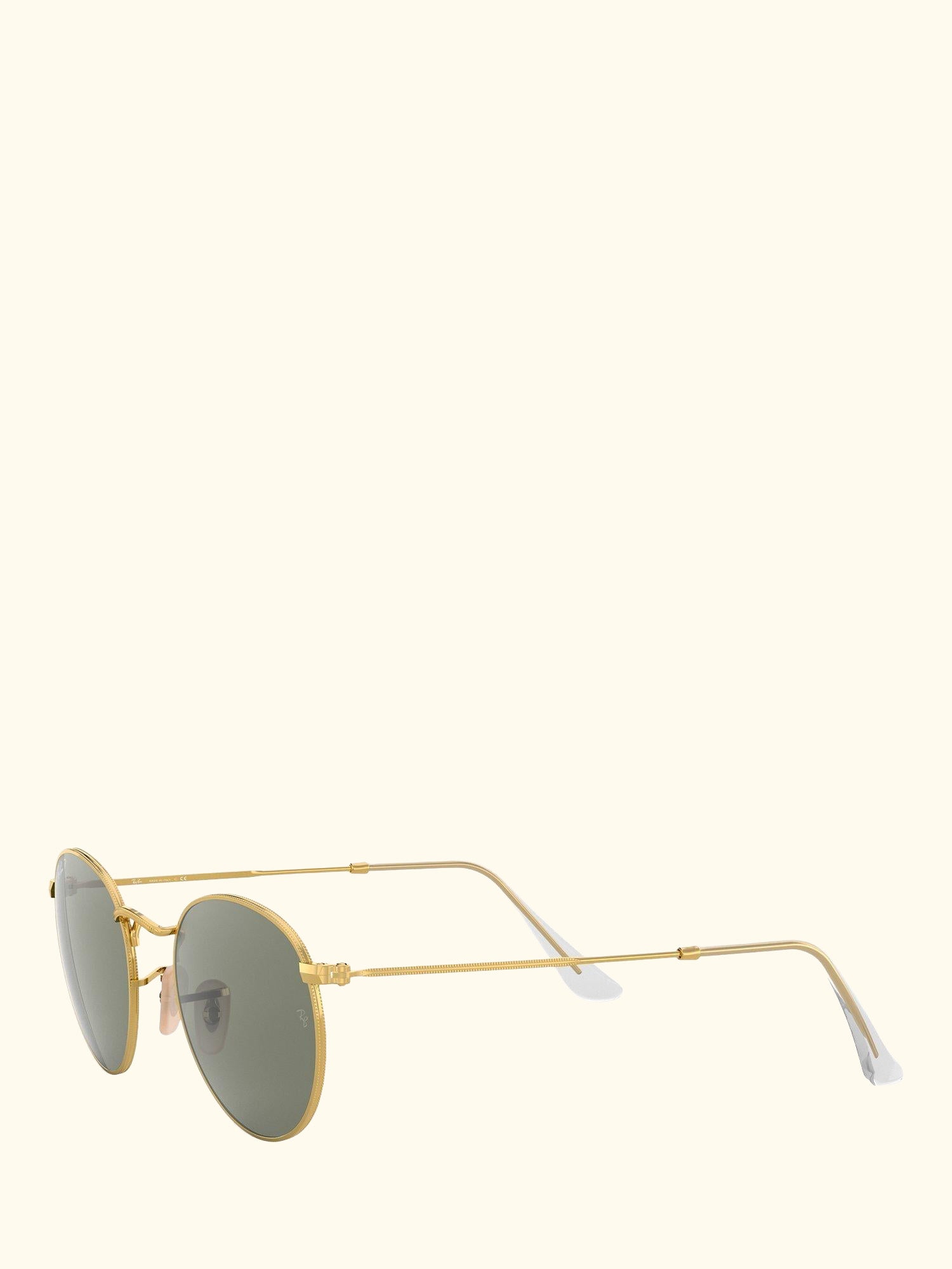 RB3447 Men's Polarised Round Metal Sunglasses