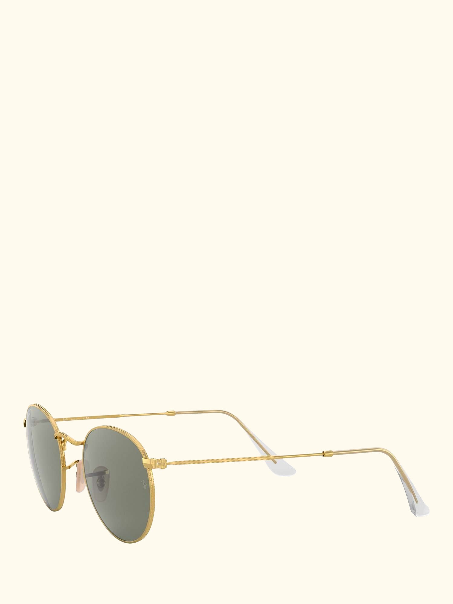 RB3447 Men's Polarised Round Metal Sunglasses