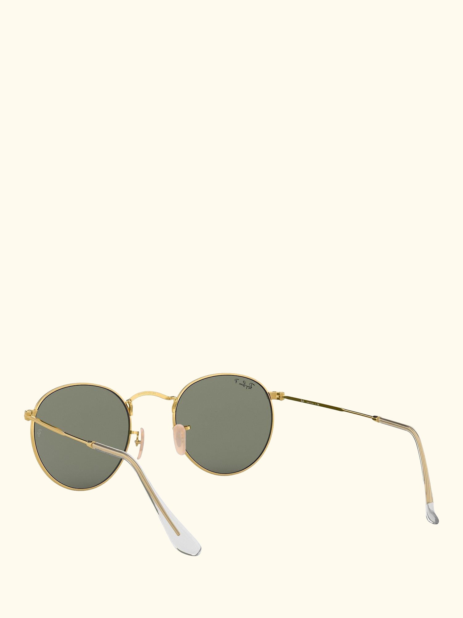 RB3447 Men's Polarised Round Metal Sunglasses