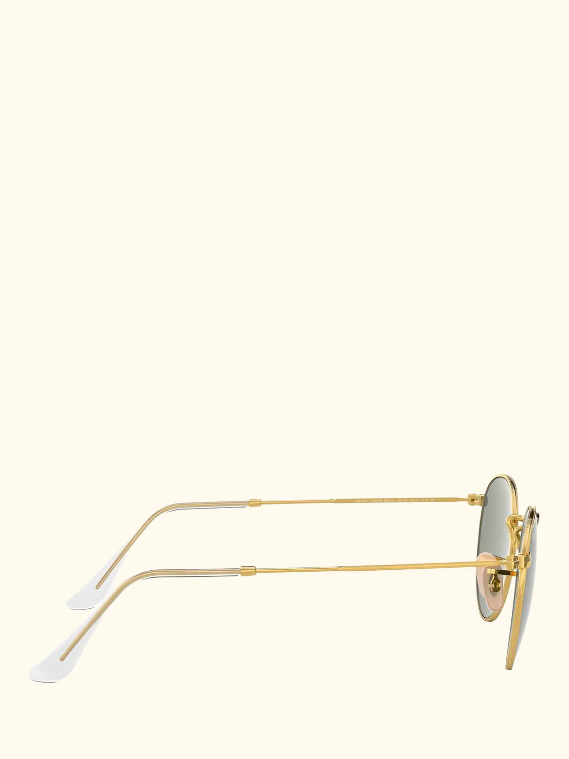 RB3447 Men's Polarised Round Metal Sunglasses
