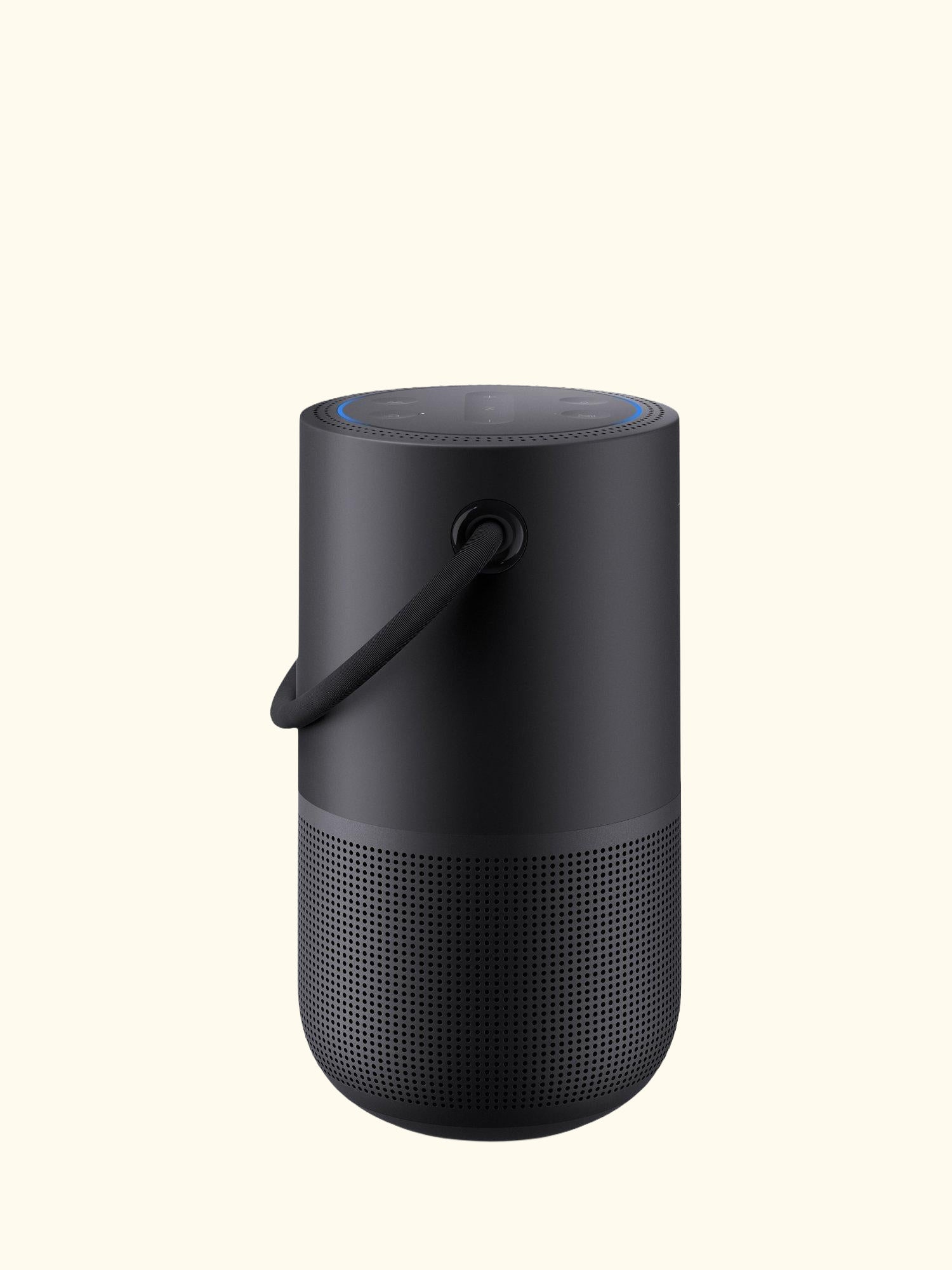 Portable Home Smart Speaker with Voice Recognition and Control