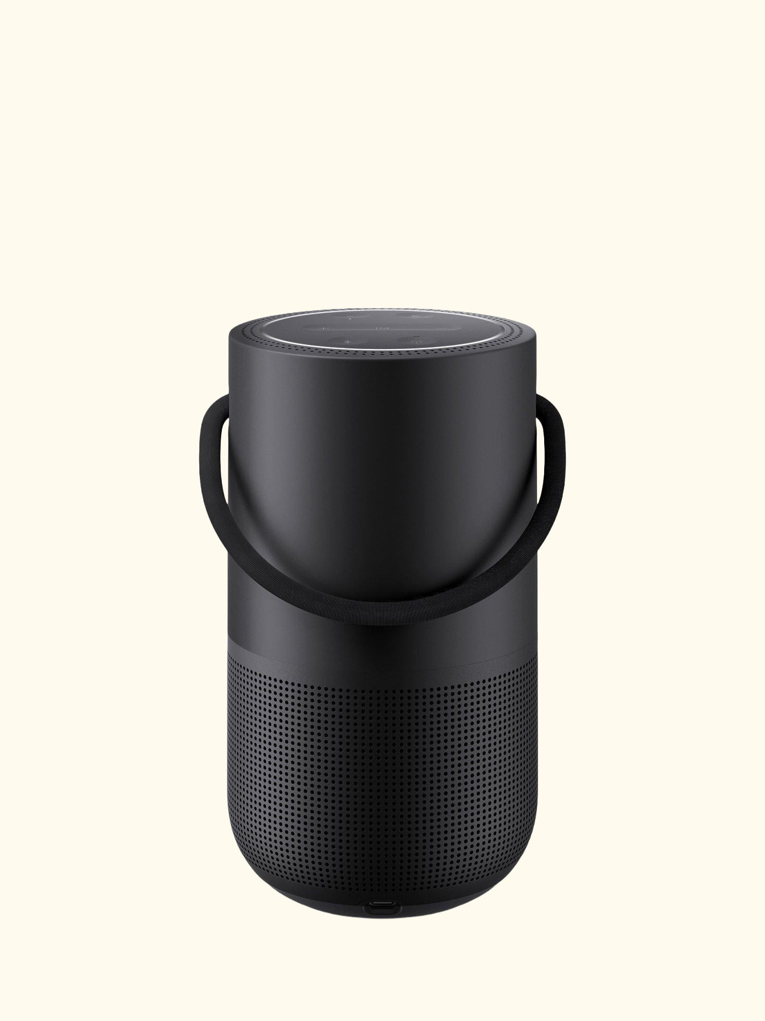 Portable Home Smart Speaker with Voice Recognition and Control