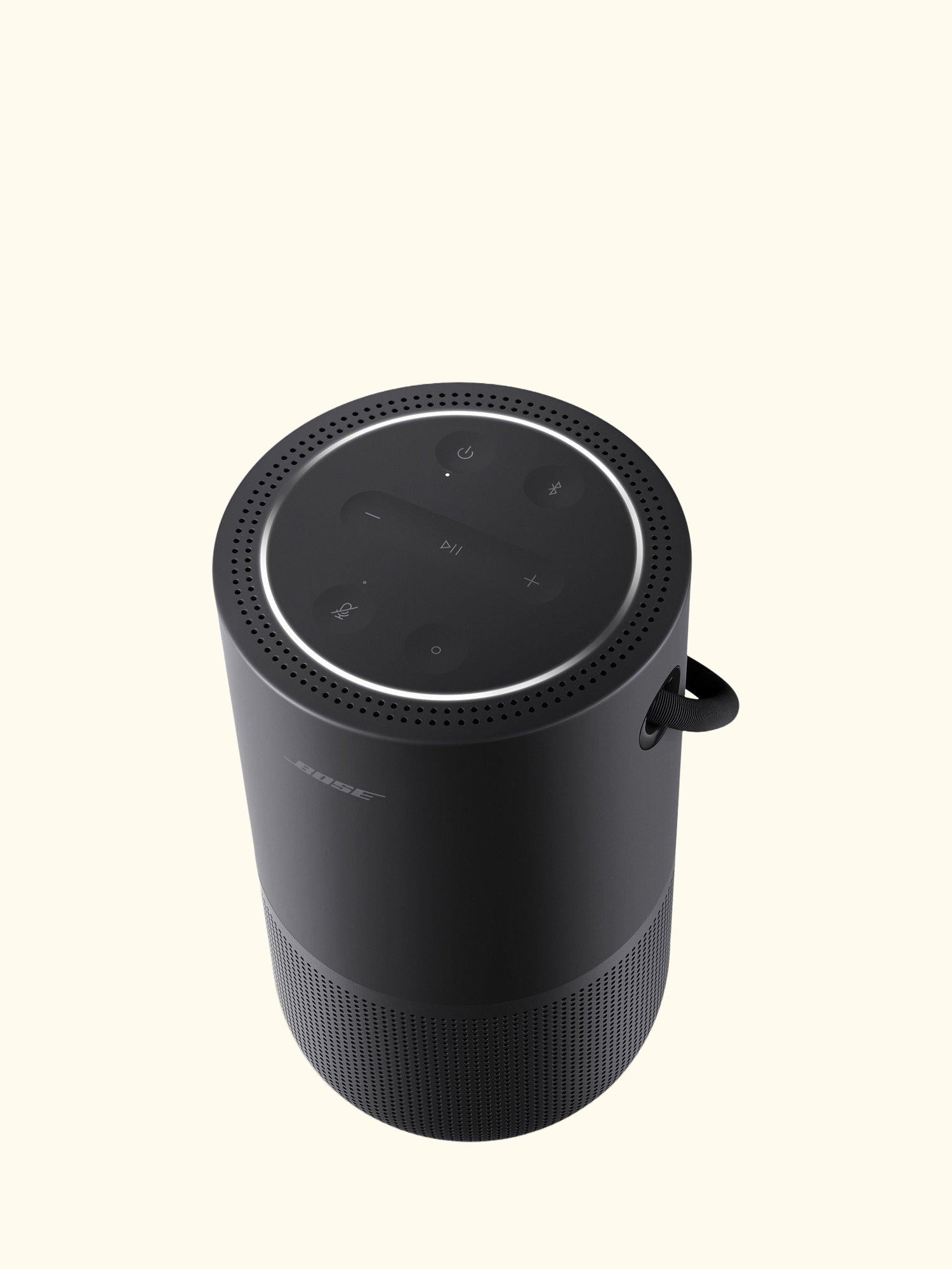 Portable Home Smart Speaker with Voice Recognition and Control
