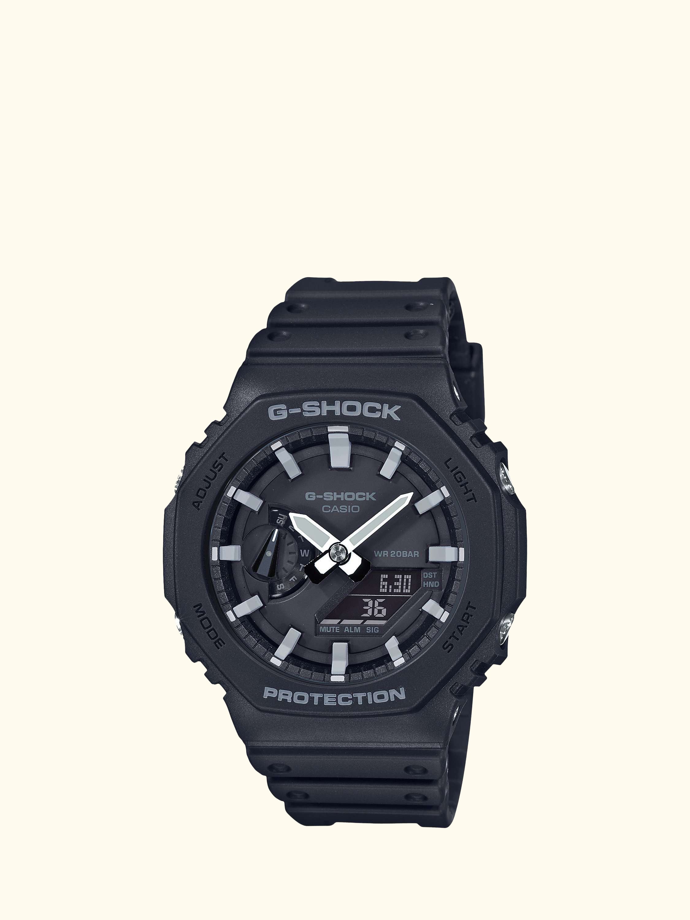 Men's G-Shock Day Resin Strap Watch