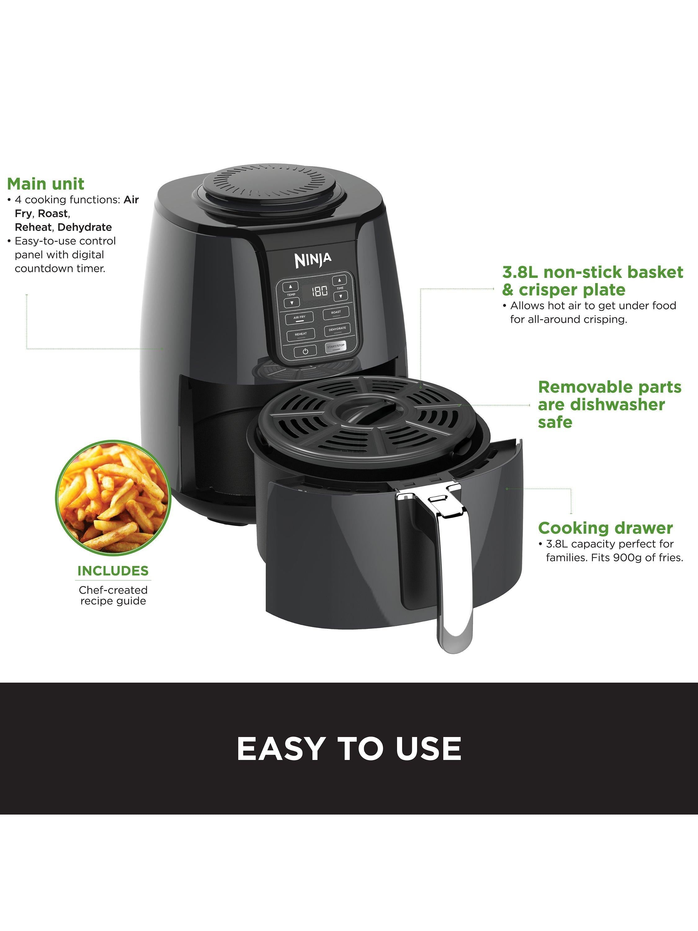 AF100UK Air Fryer, Grey