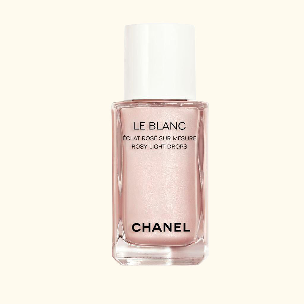 Le Blanc Rosy Light Drops Sheer Highlighting Fluid Custom-made Radiance. Rosy Glow Finish