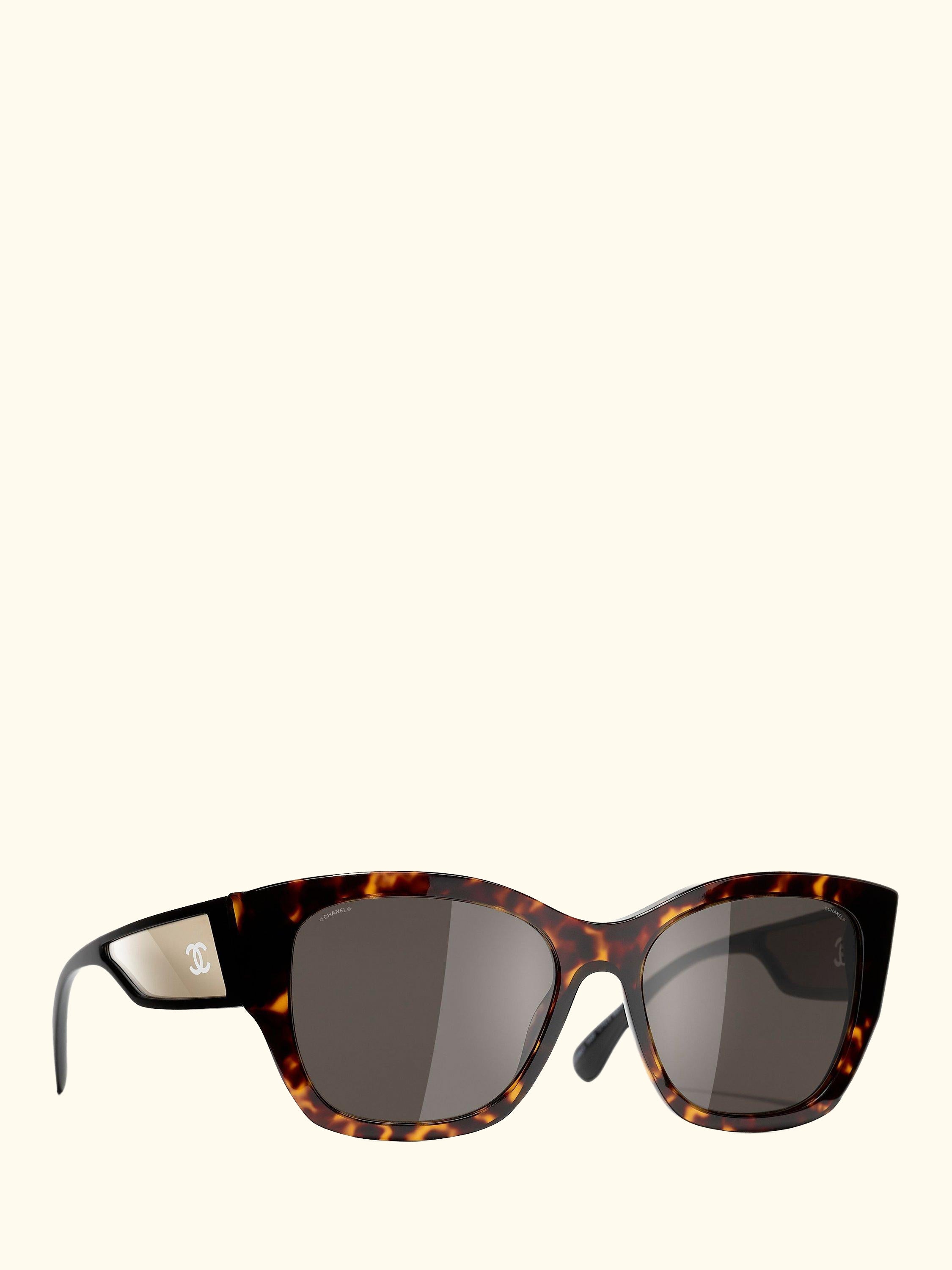 Irregular Sunglasses CH5429 Dark Havana/Black