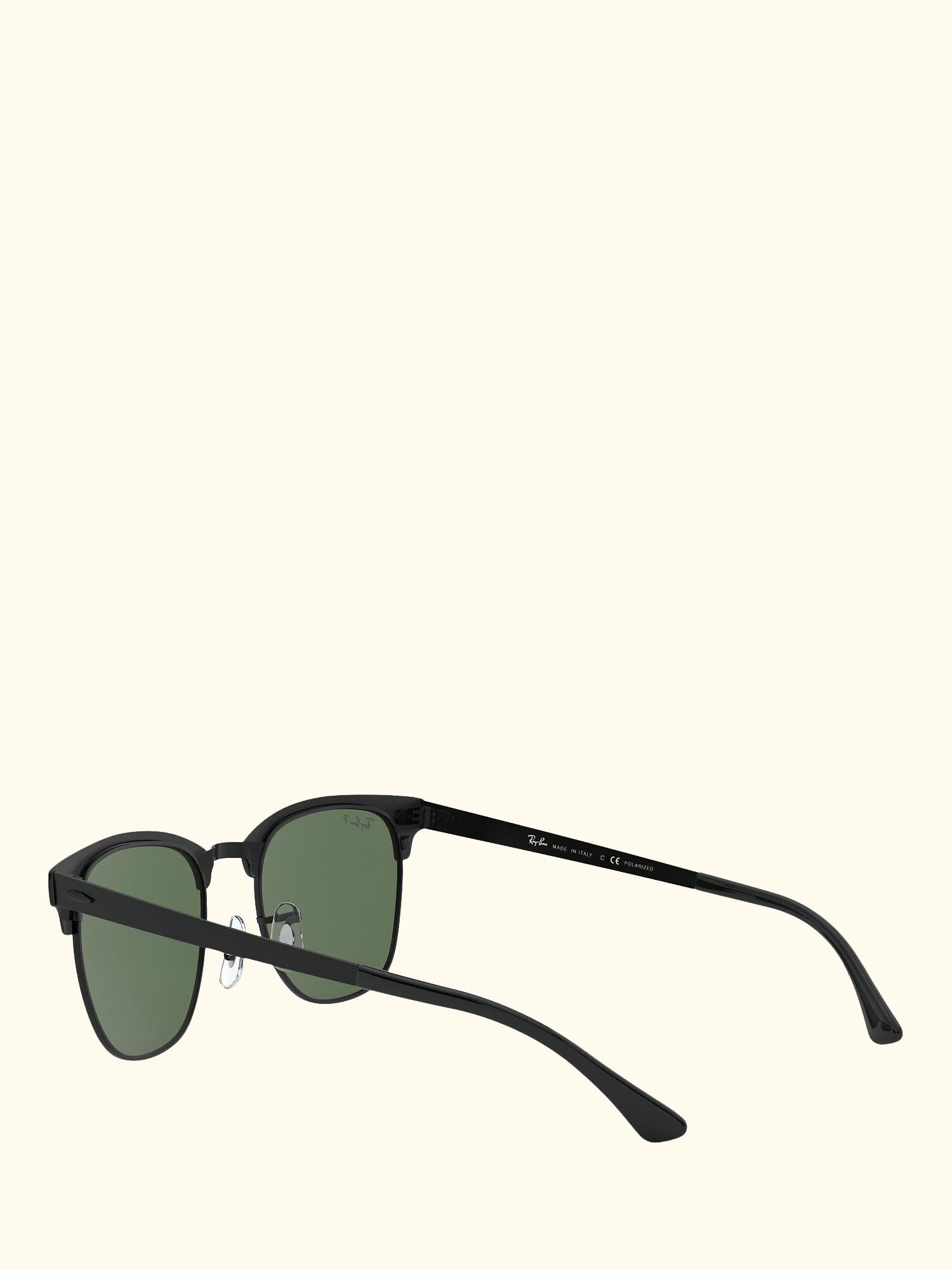 RB3716 Unisex Square Polarised Sunglasses, Black Top Matte