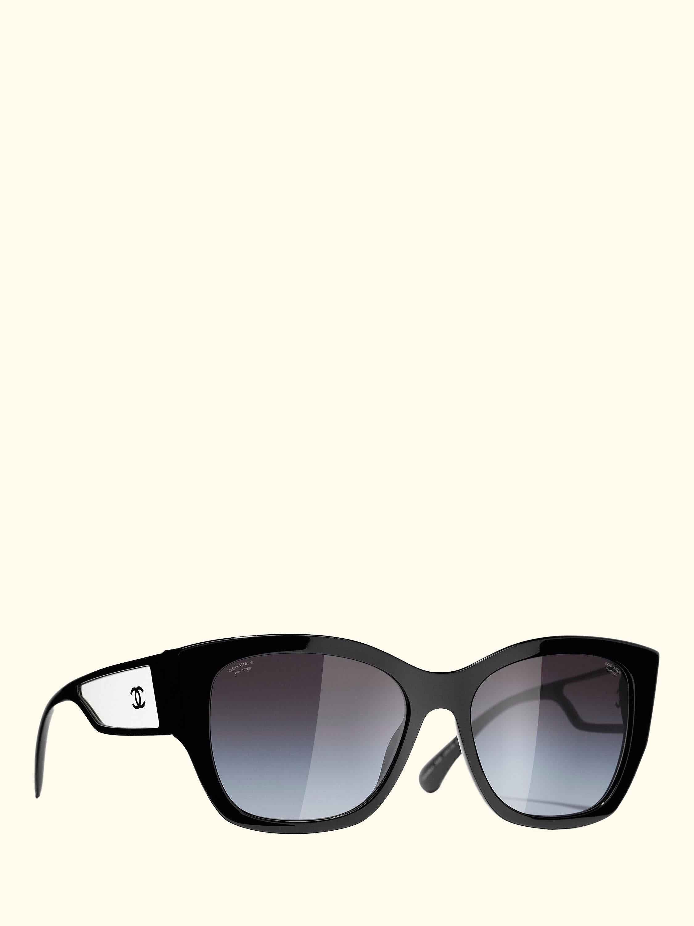Irregular Sunglasses CH5429 Black/Grey Gradient