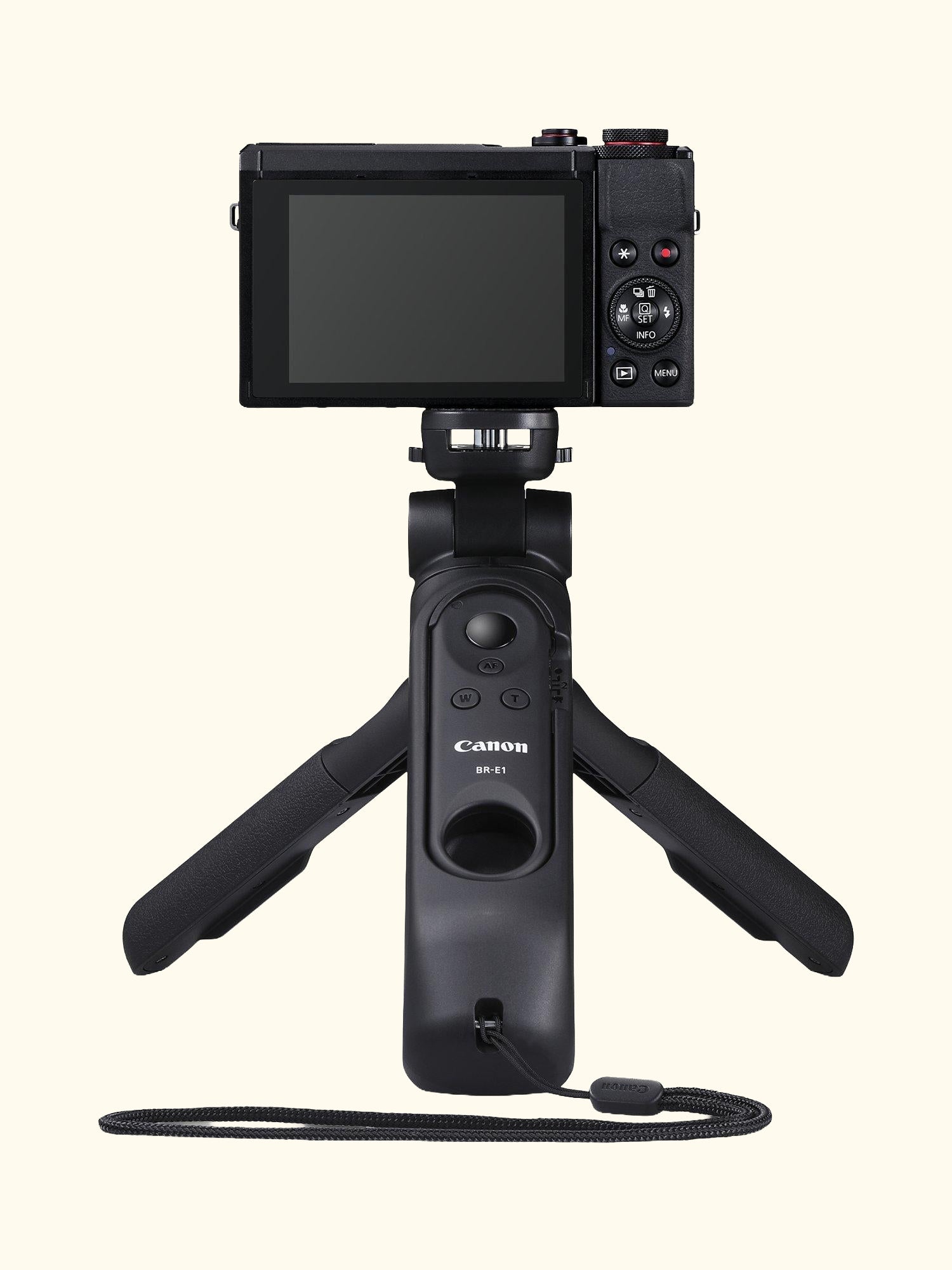 PowerShot G7 X Mark III Digital Camera, 4K Ultra HD, 20.1MP, 4.2x Optical Zoom, Wi-Fi, Bluetooth, 3" Tilting Touch Screen, Black, Vlogger Kit with Tripod Grip, Wireless Remote Control & Memory Card
