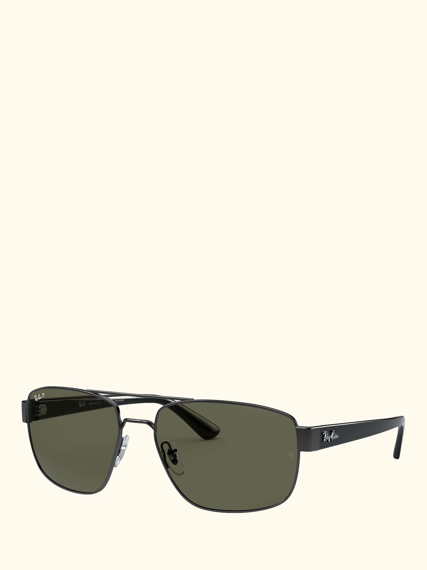 RB3663 Men's Polarised Rectangular Sunglasses