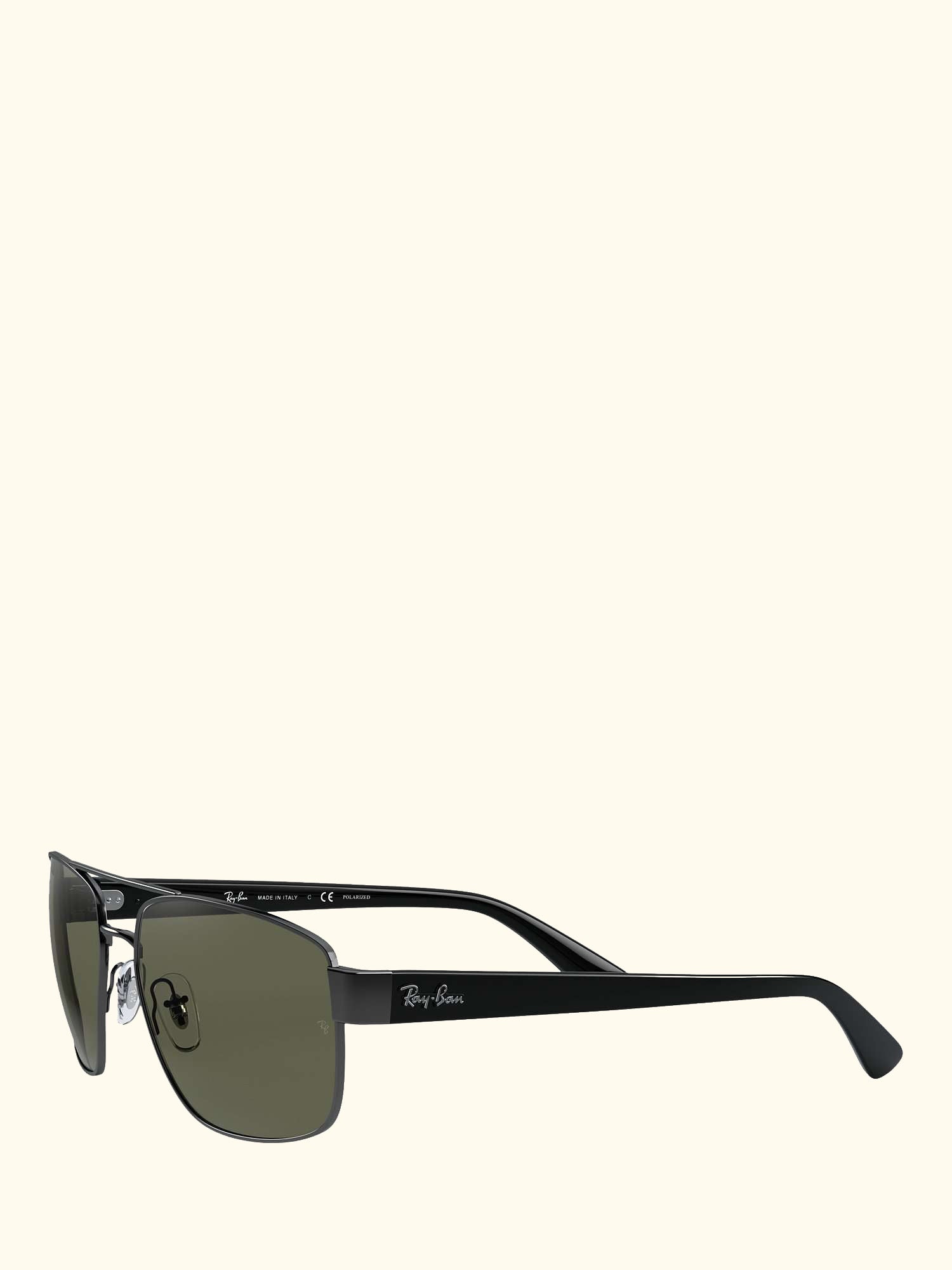 RB3663 Men's Polarised Rectangular Sunglasses
