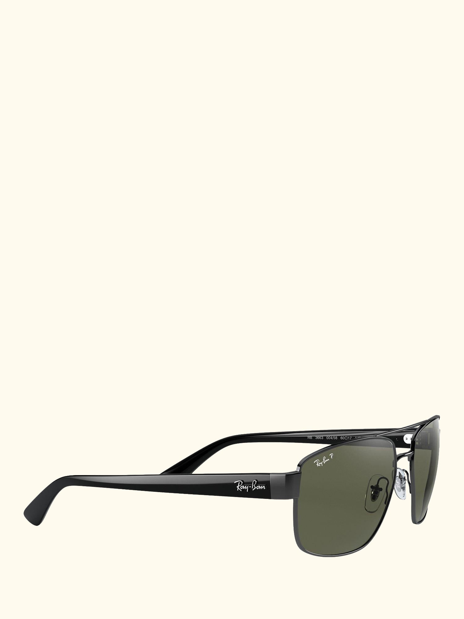 RB3663 Men's Polarised Rectangular Sunglasses