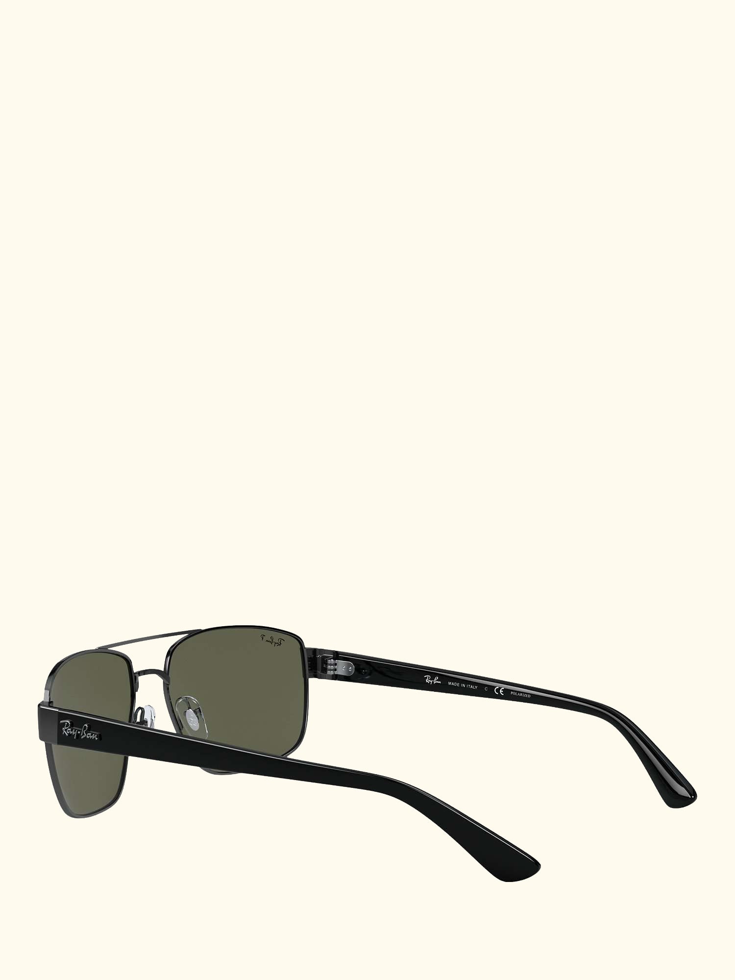 RB3663 Men's Polarised Rectangular Sunglasses